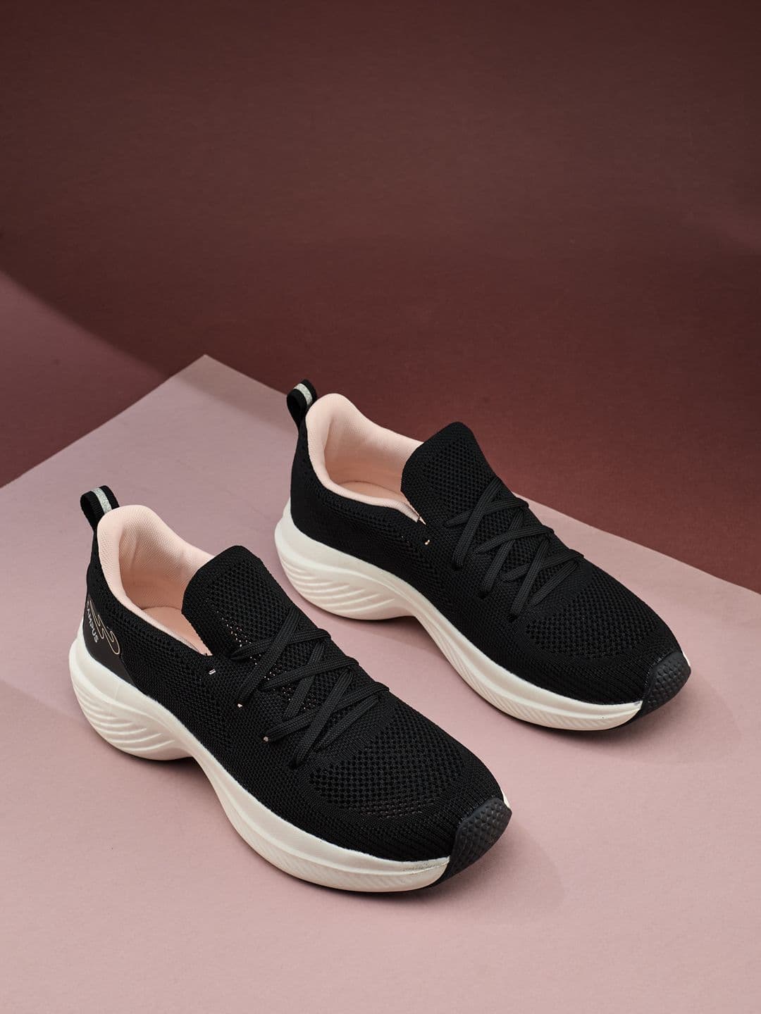 Campus Women WILLO Woven Design Round Toe Slip-On Sneakers - view 1