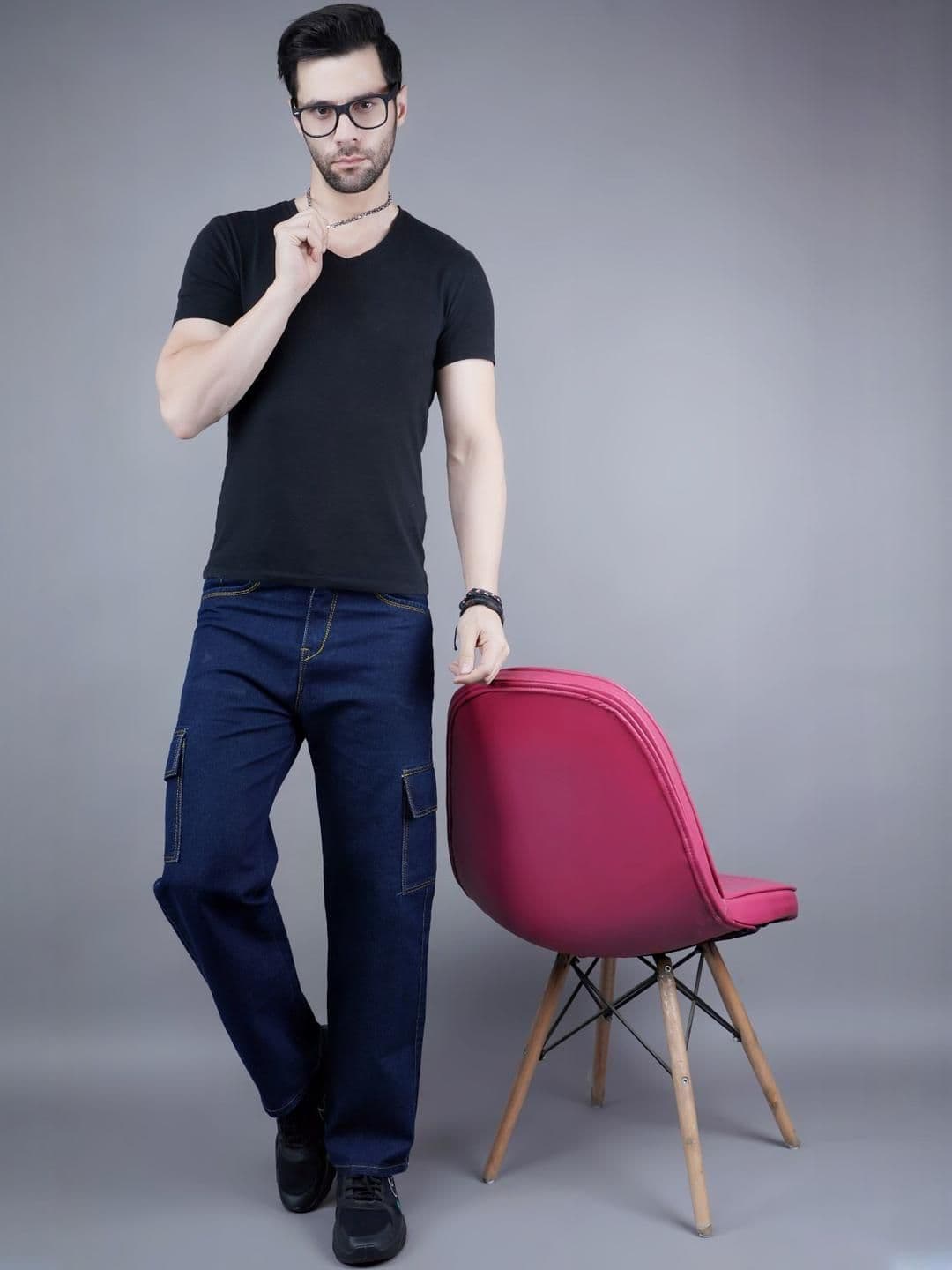 SZN Men Classic Mid-Rise Stretchable Jeans - view 1