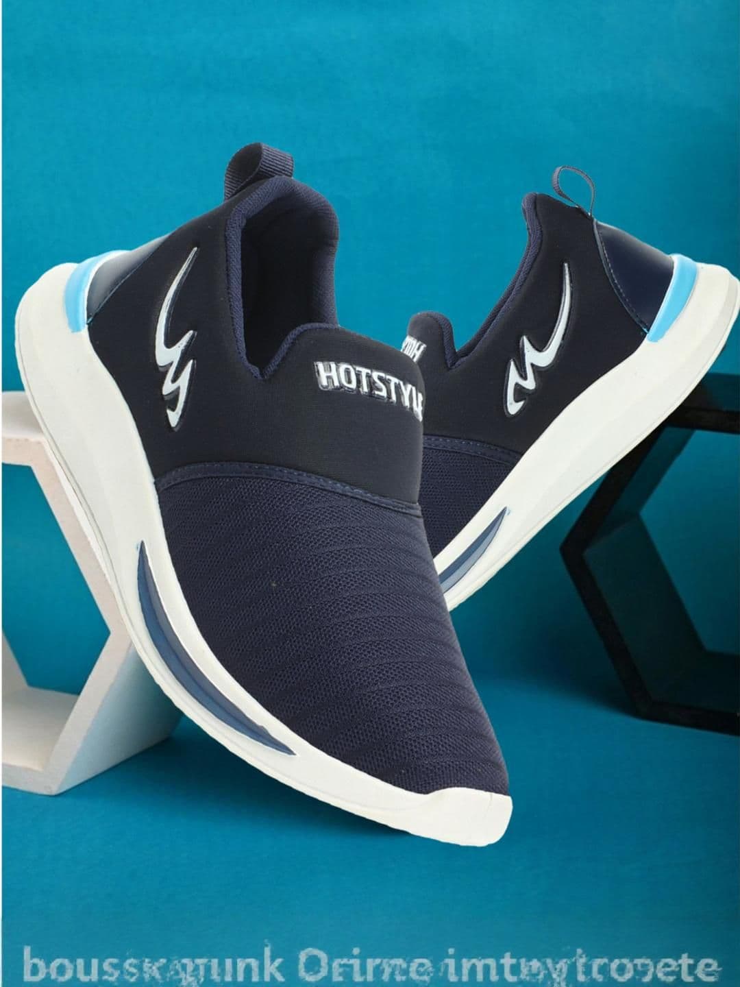 HOTSTYLE Men Blue Canvas Sports Shoes - view 1