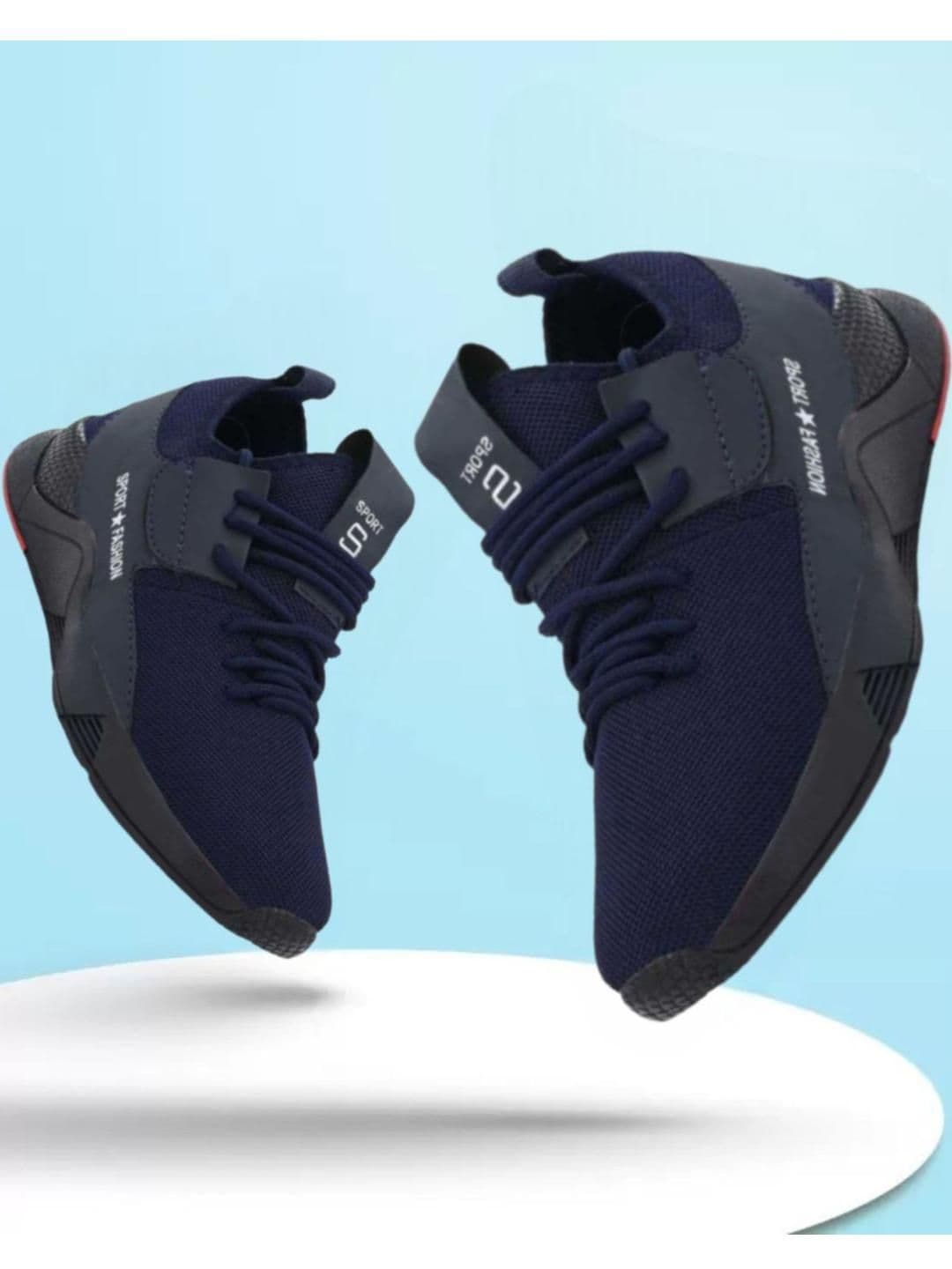 HOTSTYLE Men Blue Canvas Sports Shoes - view 1