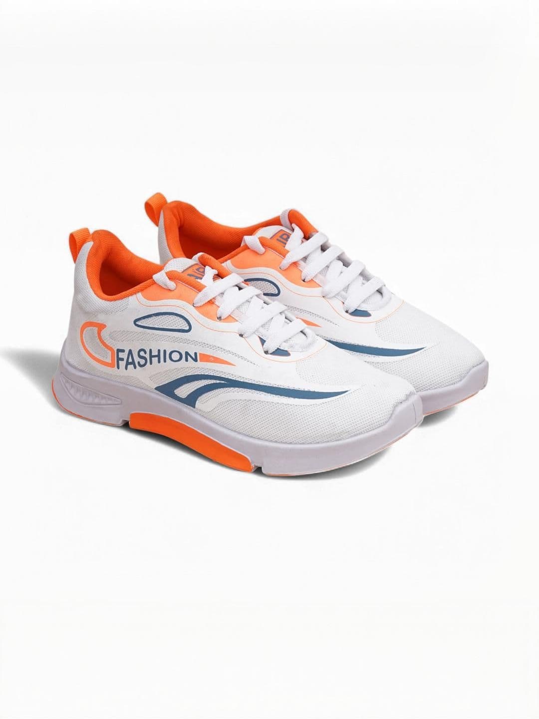 HOTSTYLE Men Orange Canvas Sports Shoes - view 1