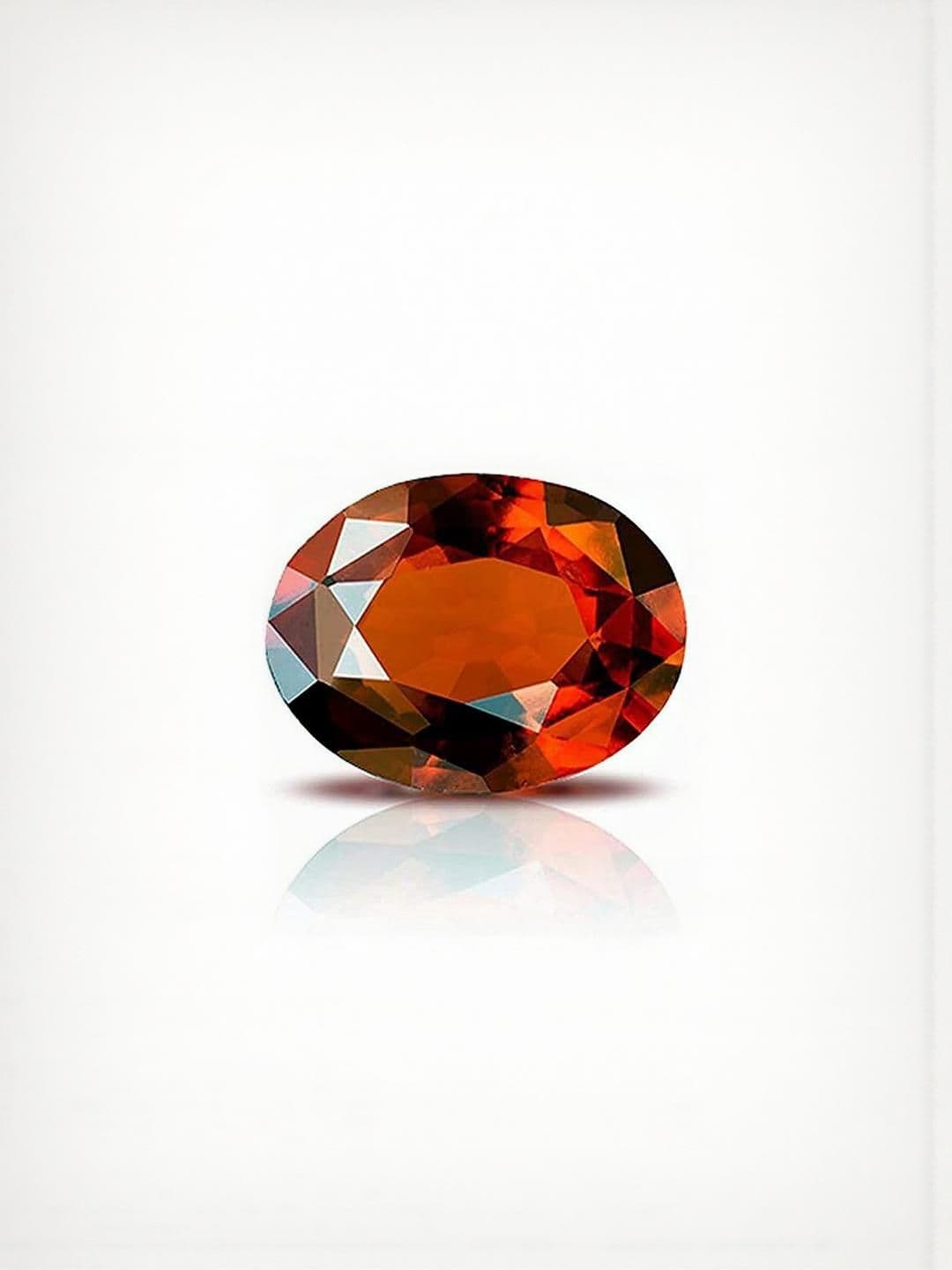 Sidharth Gems 11.25 Ratti Gomed Stone Hessonite Garnet Gomed Stone Ring - view 1