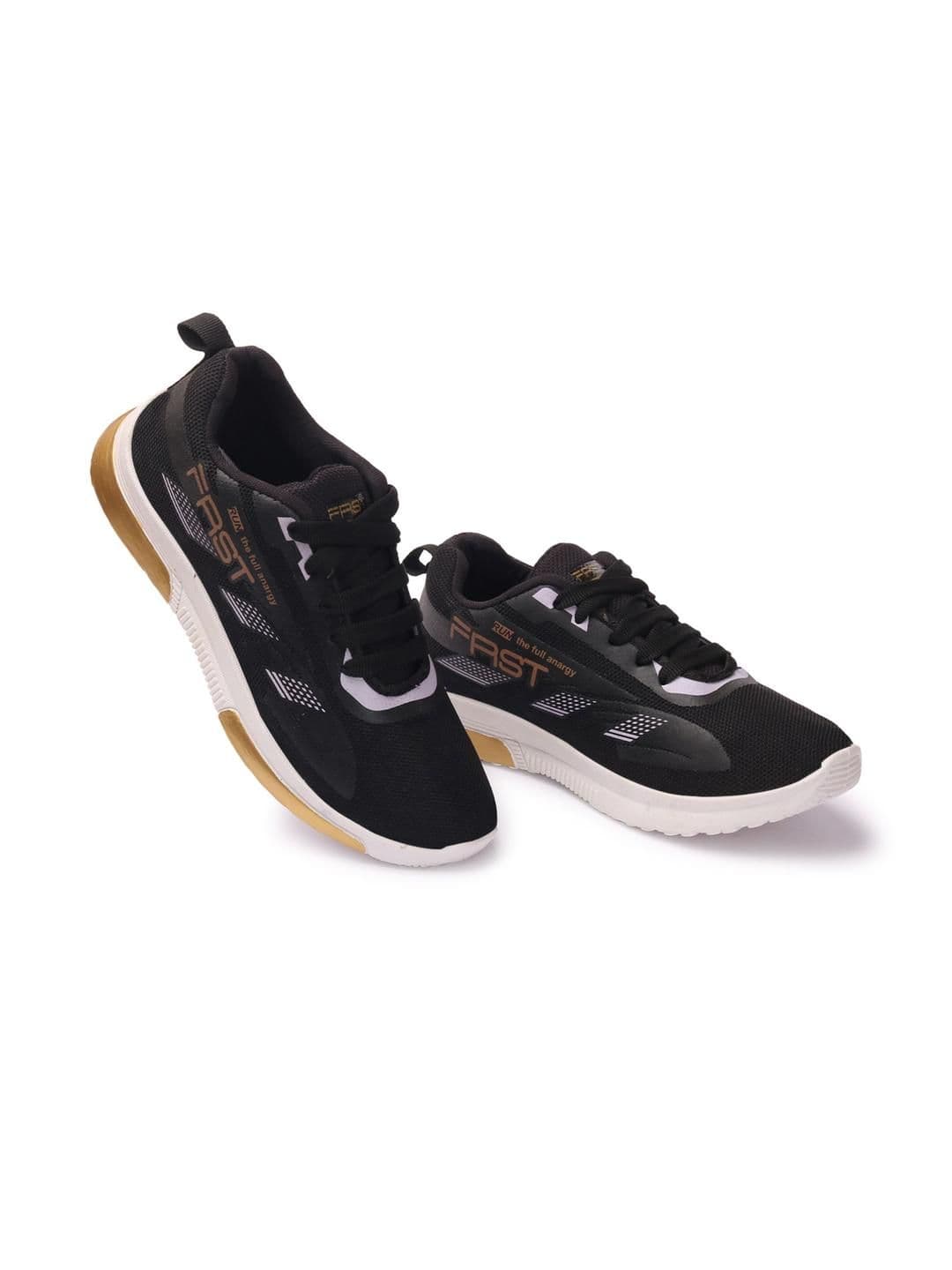 HOTSTYLE Men Black Canvas Sports Shoes - view 1