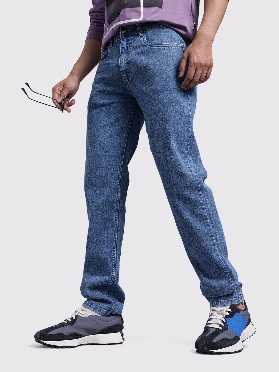 The Roadster Life Co. Men Regular Fit Stretchable Jeans - view 1