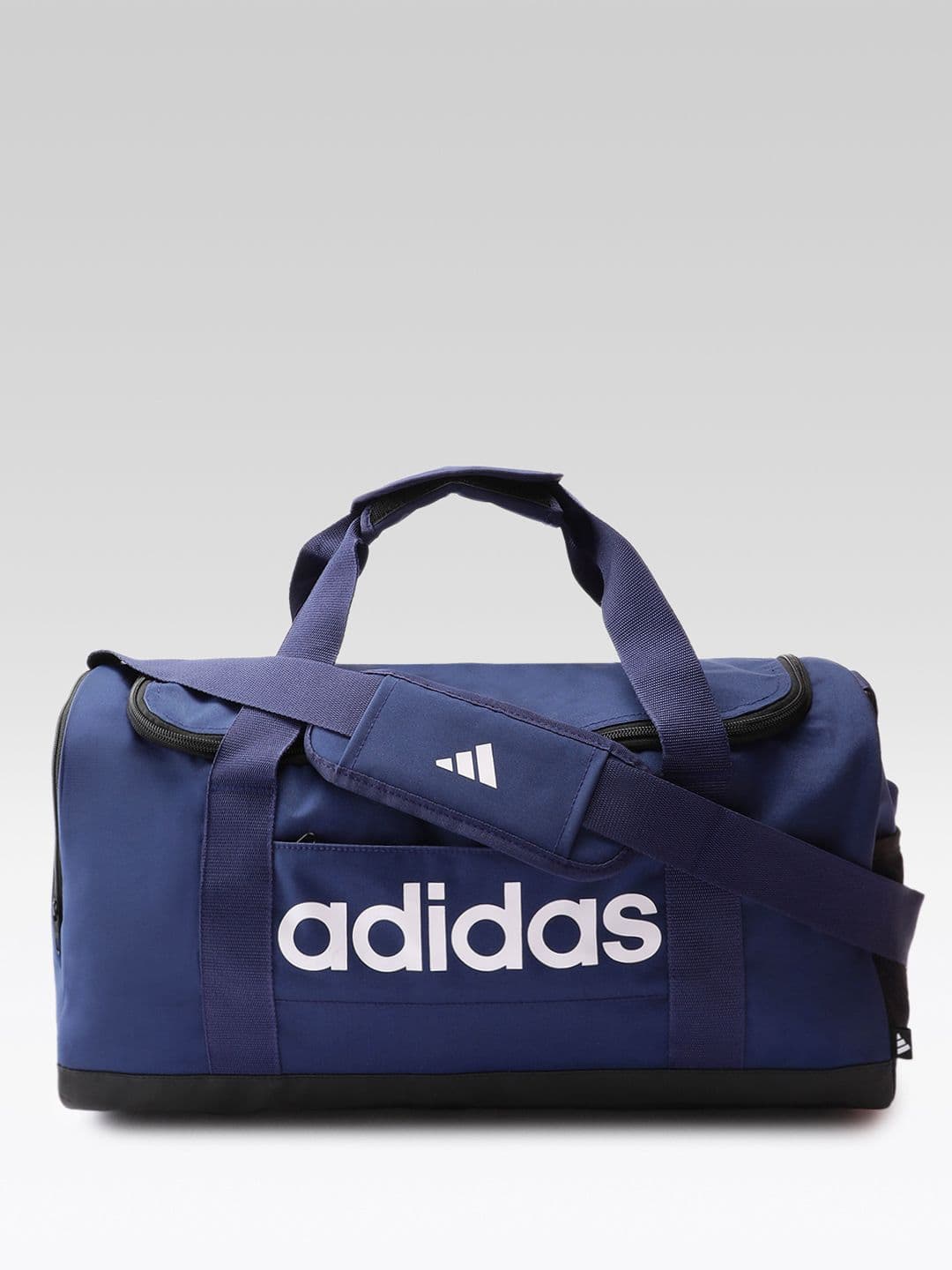 ADIDAS Unisex Linear Brand Logo Printed Small Duffel Bag - view 1