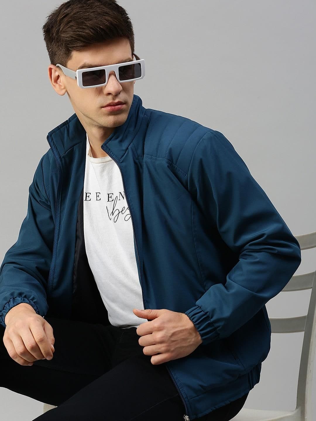 VOXATI Spread Collar Straight Padded Jacket - view 1
