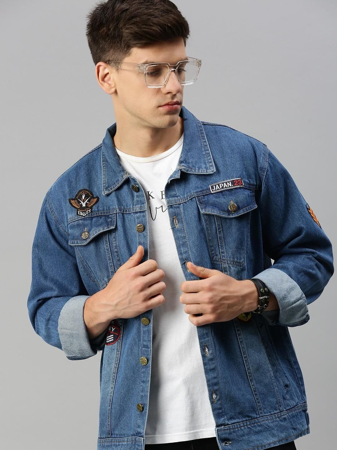VOXATI Men Denim Jacket - view 1