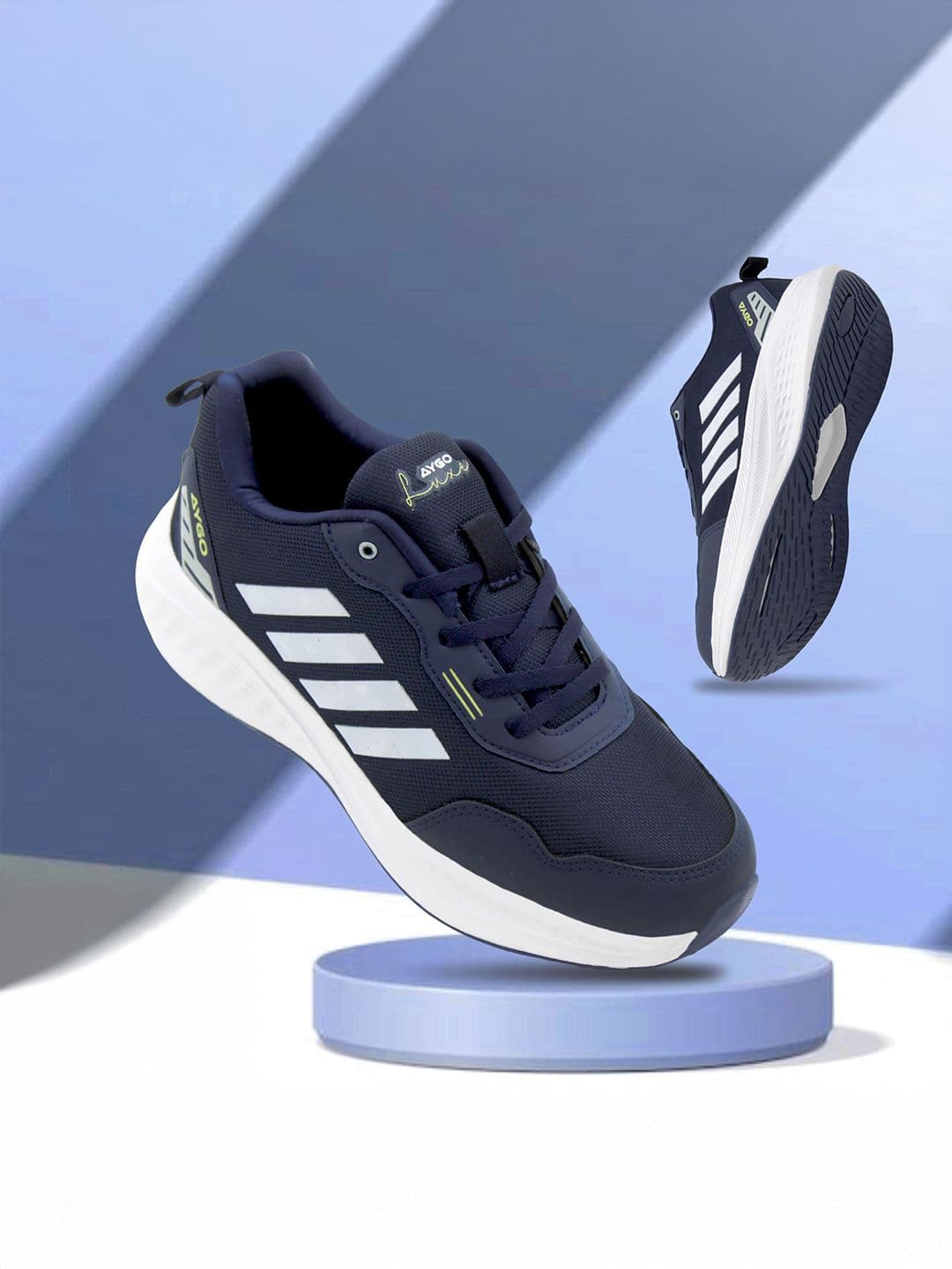 AYGO Men Mesh Running Non-Marking Shoes - view 1