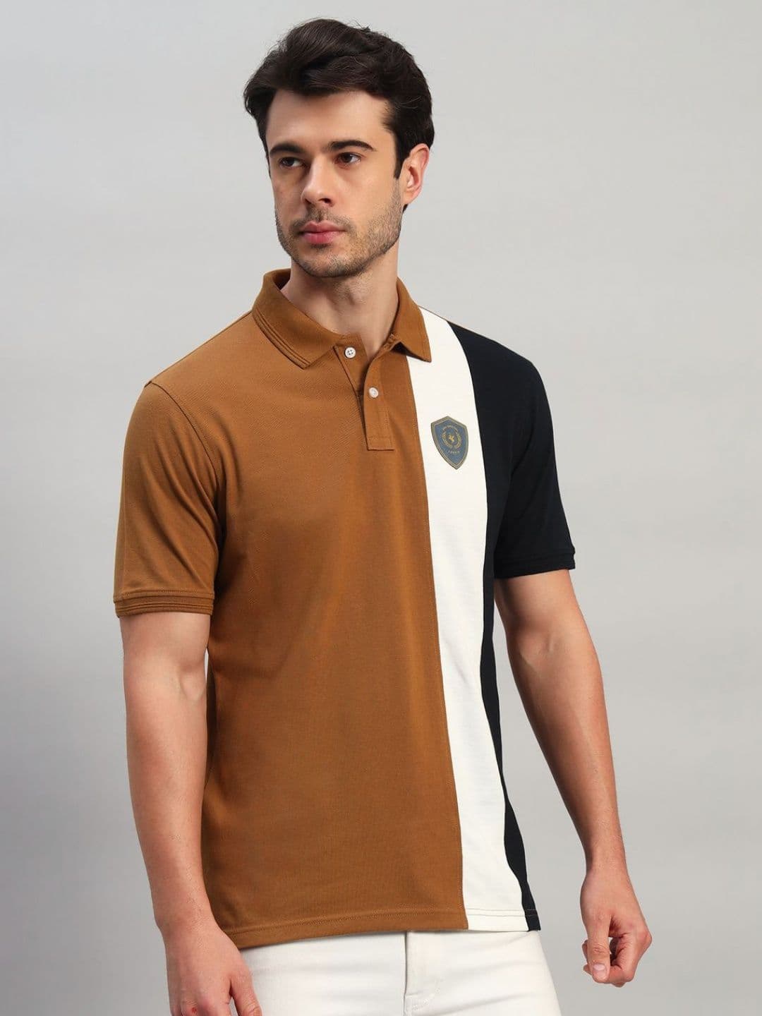 Cantabil Men Polo Collar Pockets T-shirt - view 1