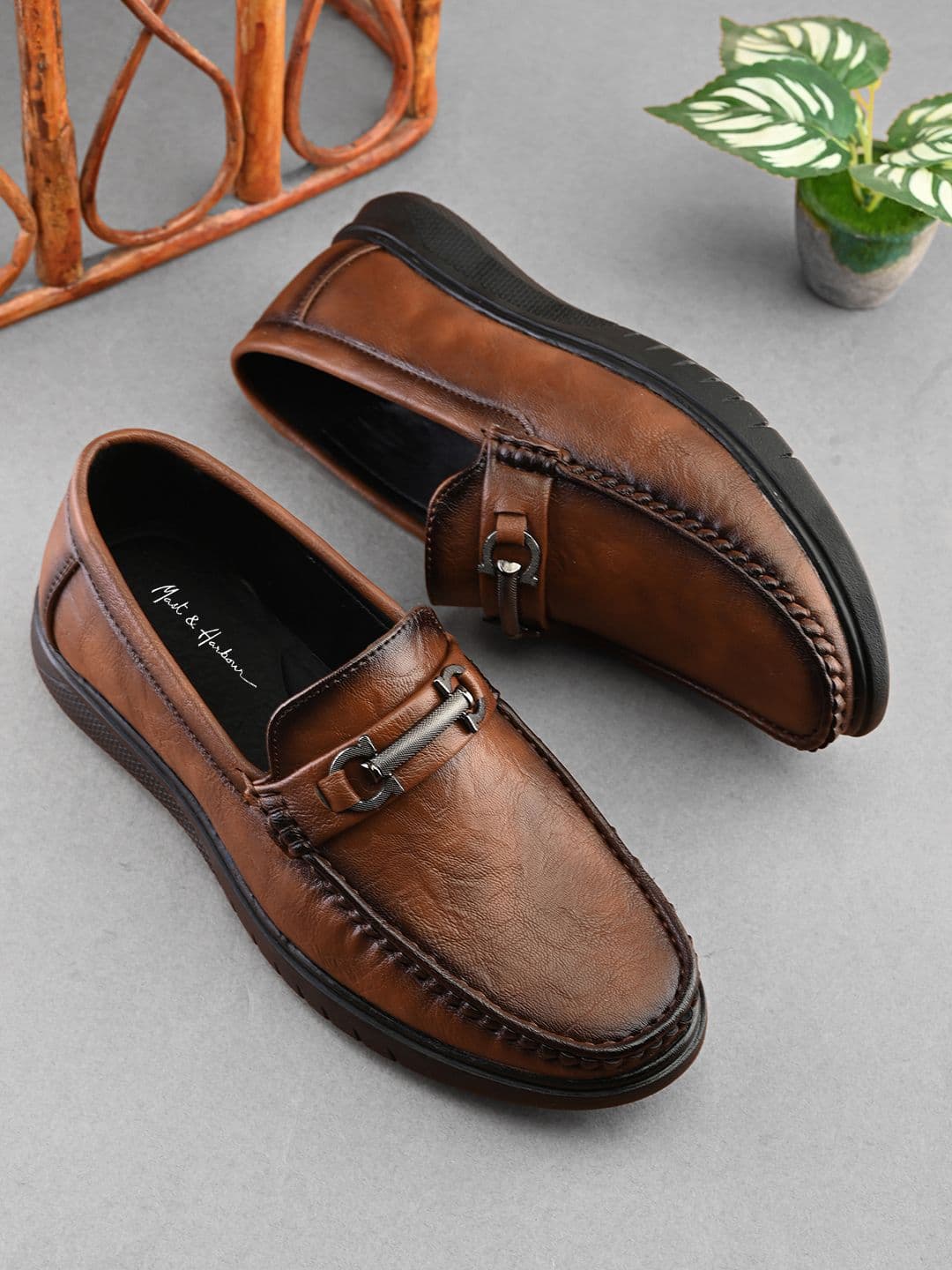 Mast & Harbour Men Formal Loafers - view 1
