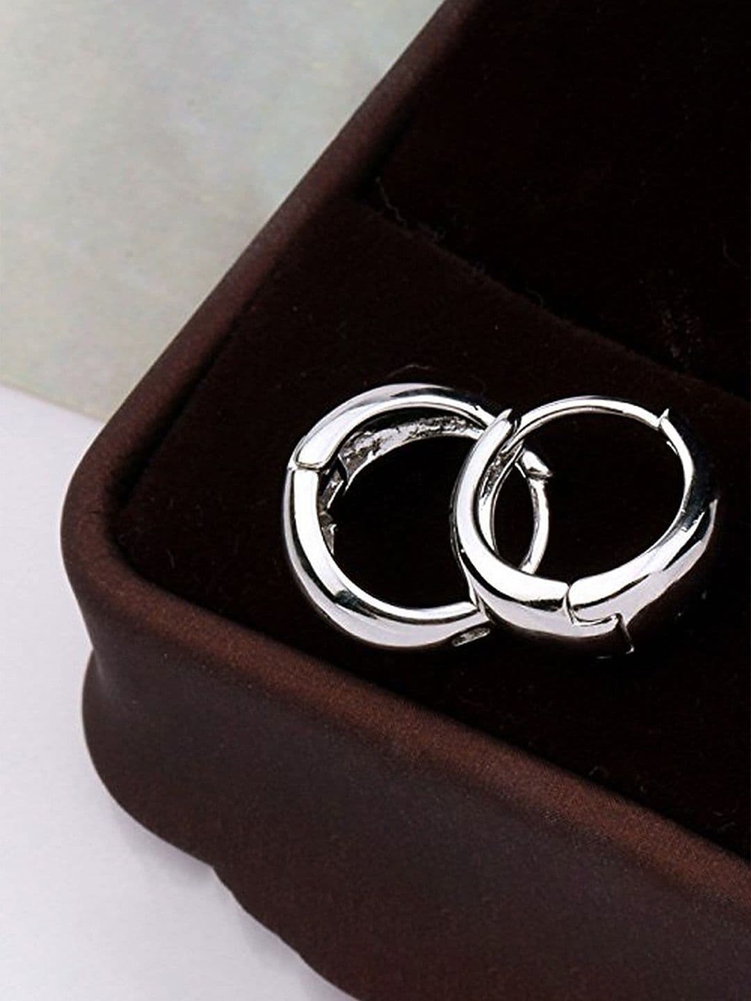 Crazy Fashion Contemporary Hoop Kaju Bali Earrings - view 1