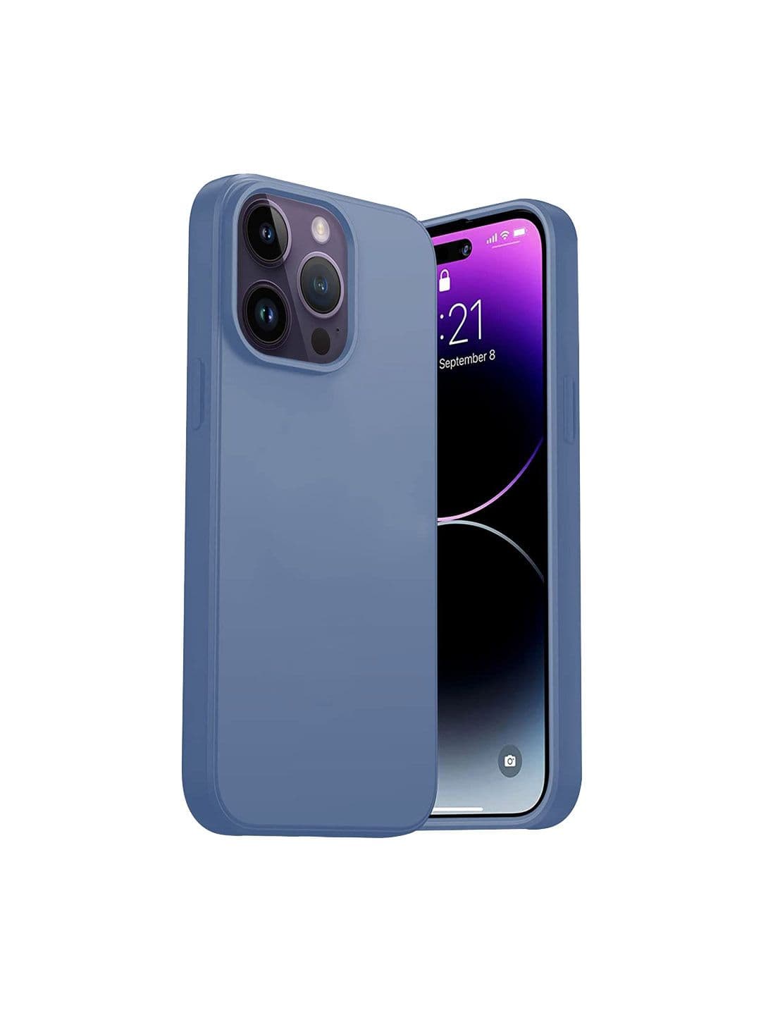 LIRAMARK Solid Printed iPhone 14 Pro Max Back Case Mobile Accessories - view 1