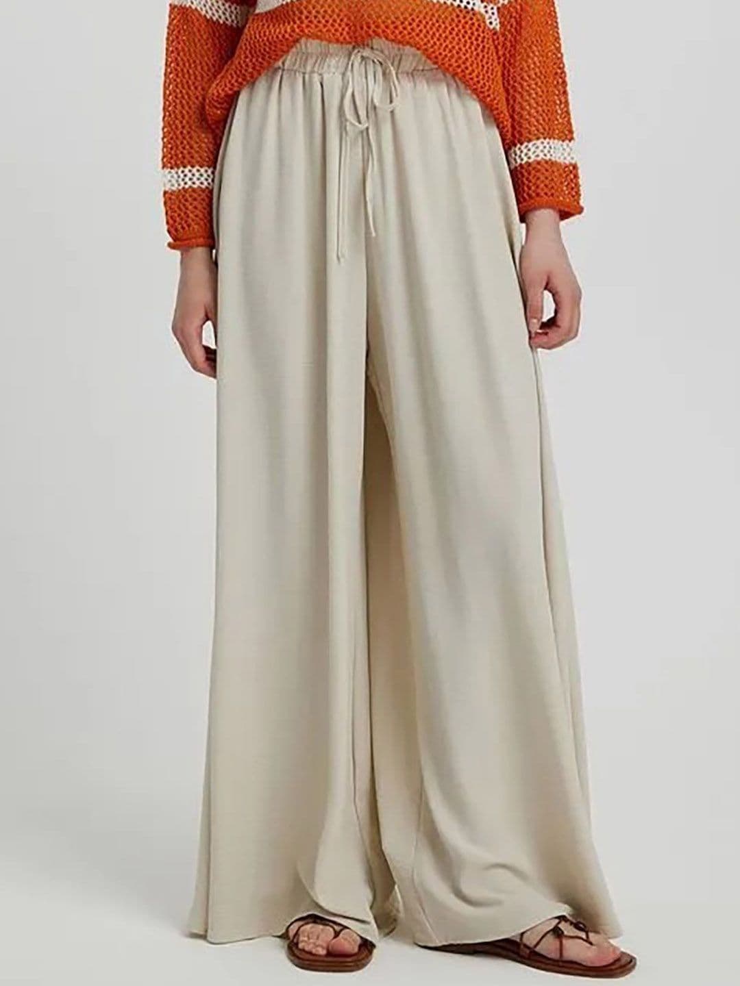 Kotty Women High-Rise Easy Wash Pleated Trousers - view 1