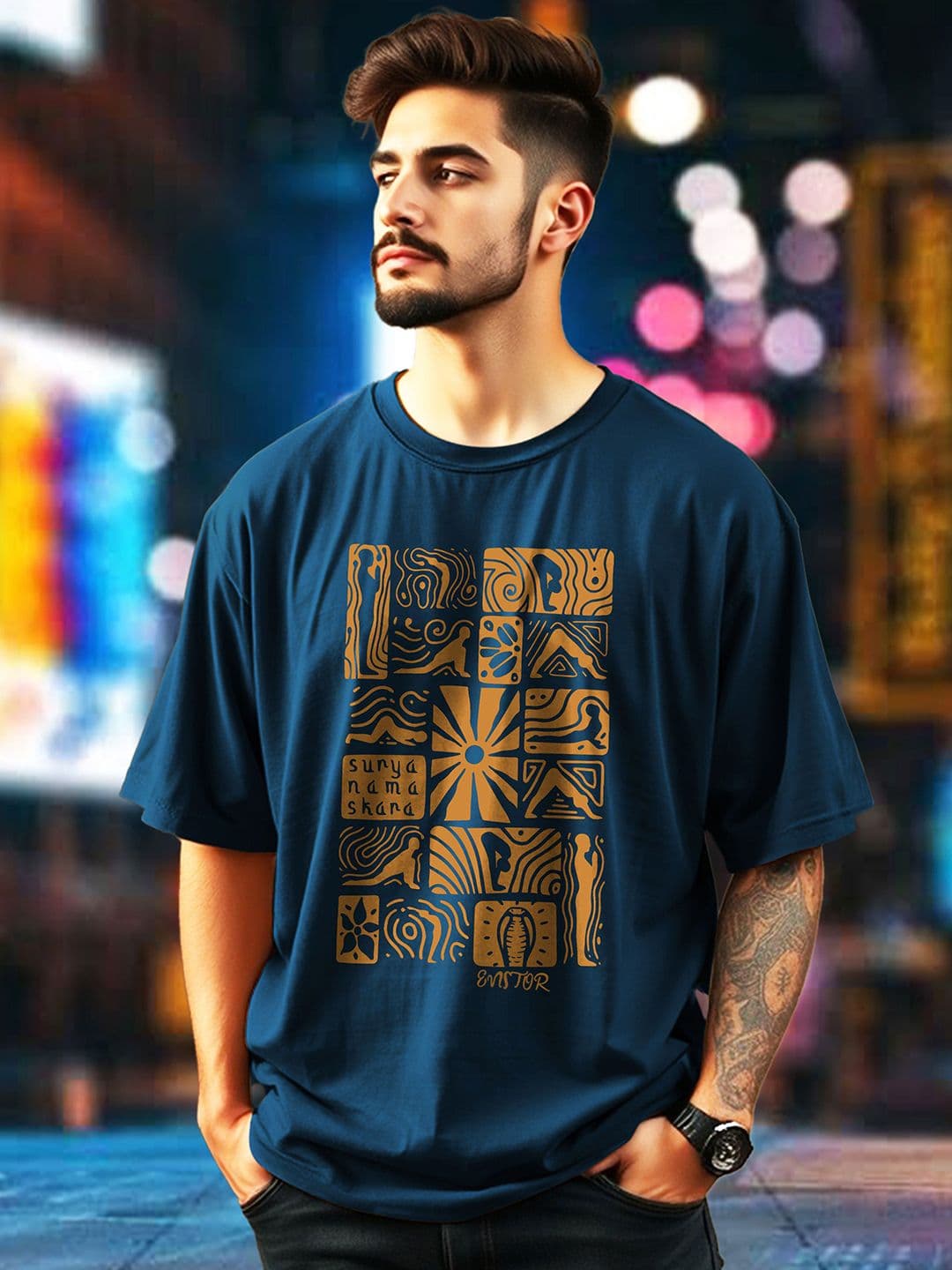 THE BEETEL HOUSE Men Printed T-shirt - view 1