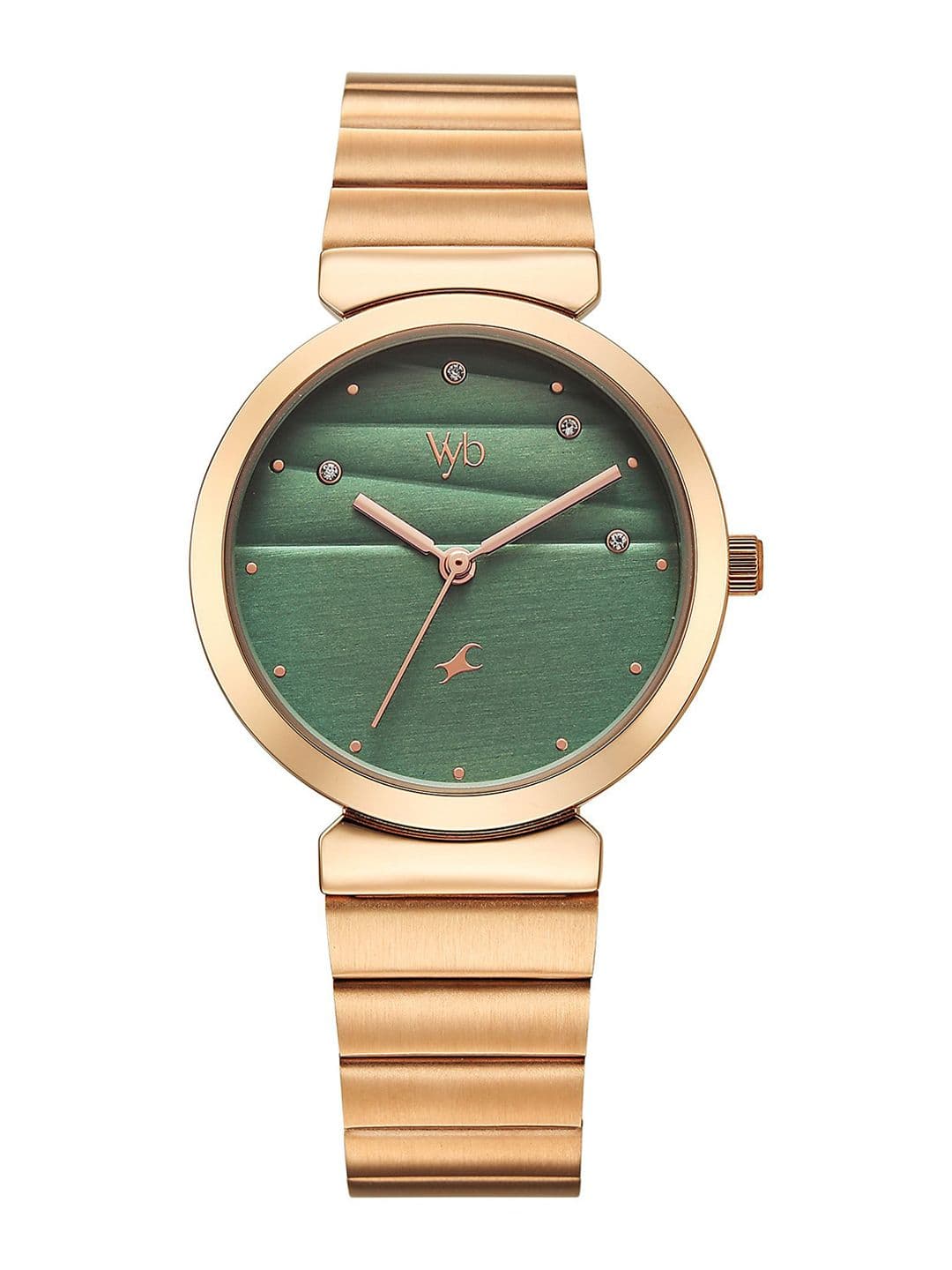 Fastrack Vyb Charmer Women Embellished Dial & Reset Time Analogue Watch FV60078WM01 - view 1