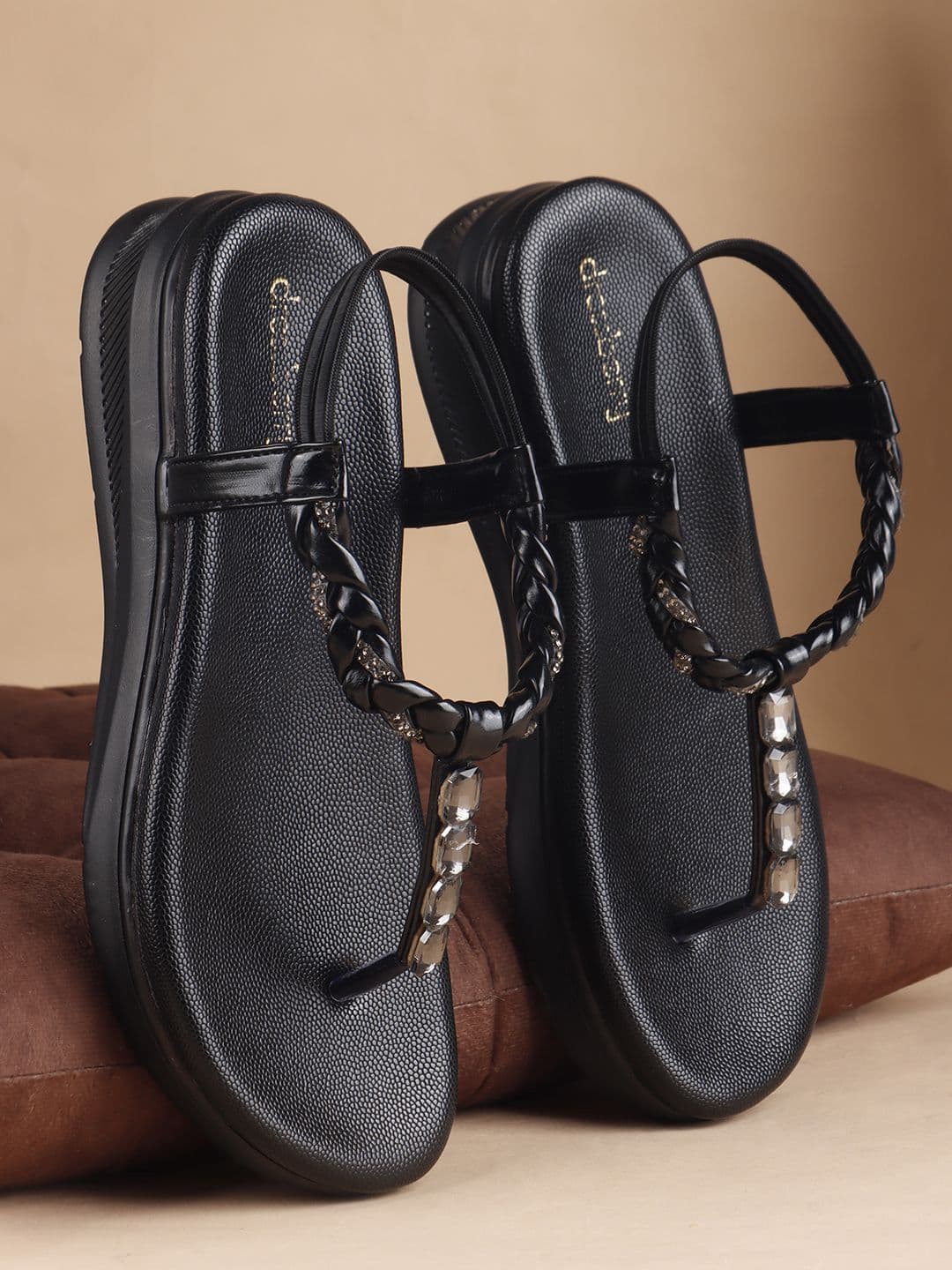 DressBerry Wedge Sandals - view 1