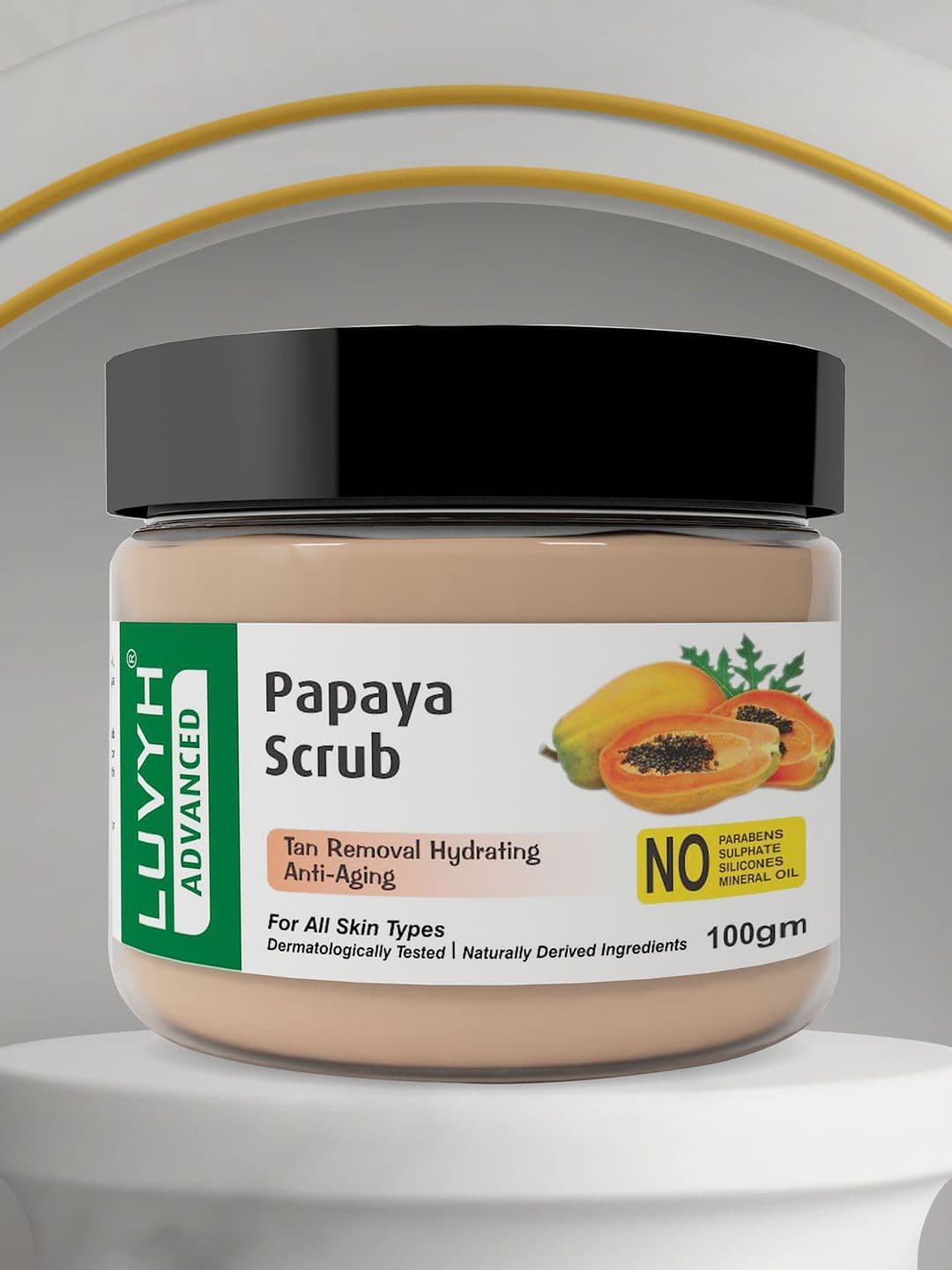LUVYH Advanced Papaya Scrub For Tan Removal - 100 g - view 1