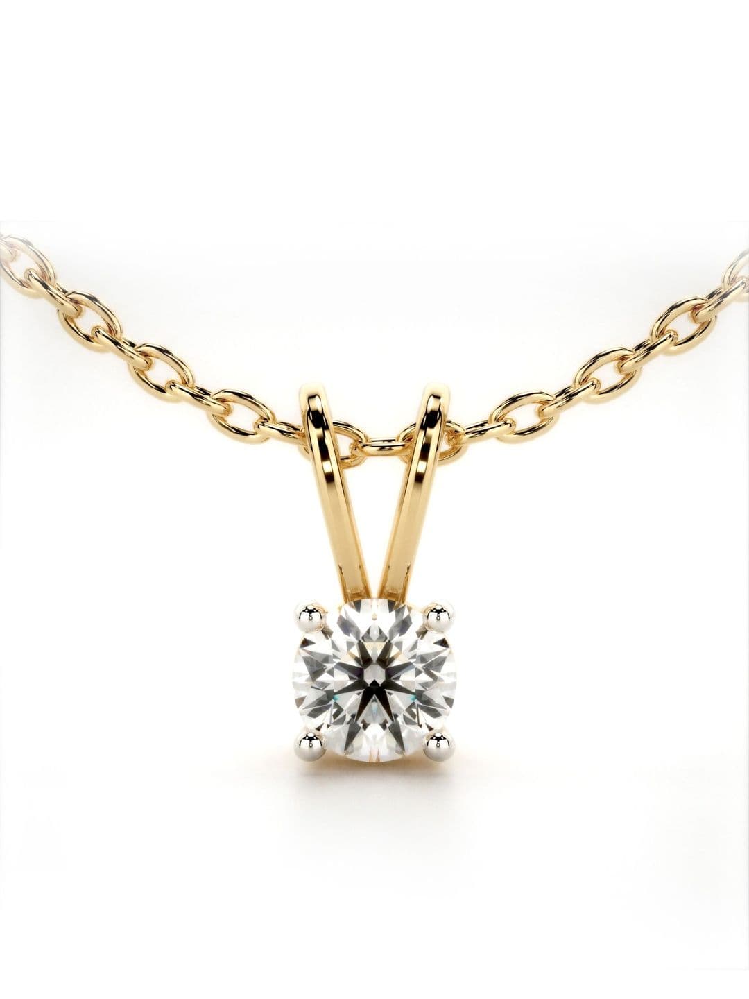VALANOVA Hallmarked 18k Yellow Gold & Certified Lab Grown Diamond 0.50cts Vsp0001r050 - view 1