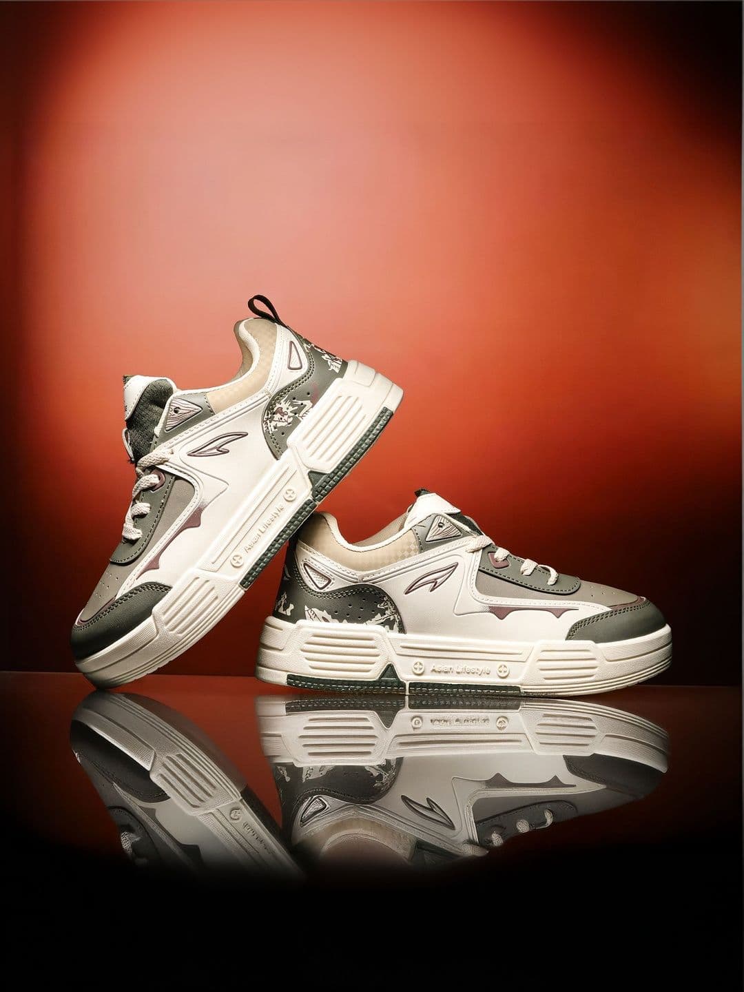 ASIAN Men Colourblocked Sneakers - view 1