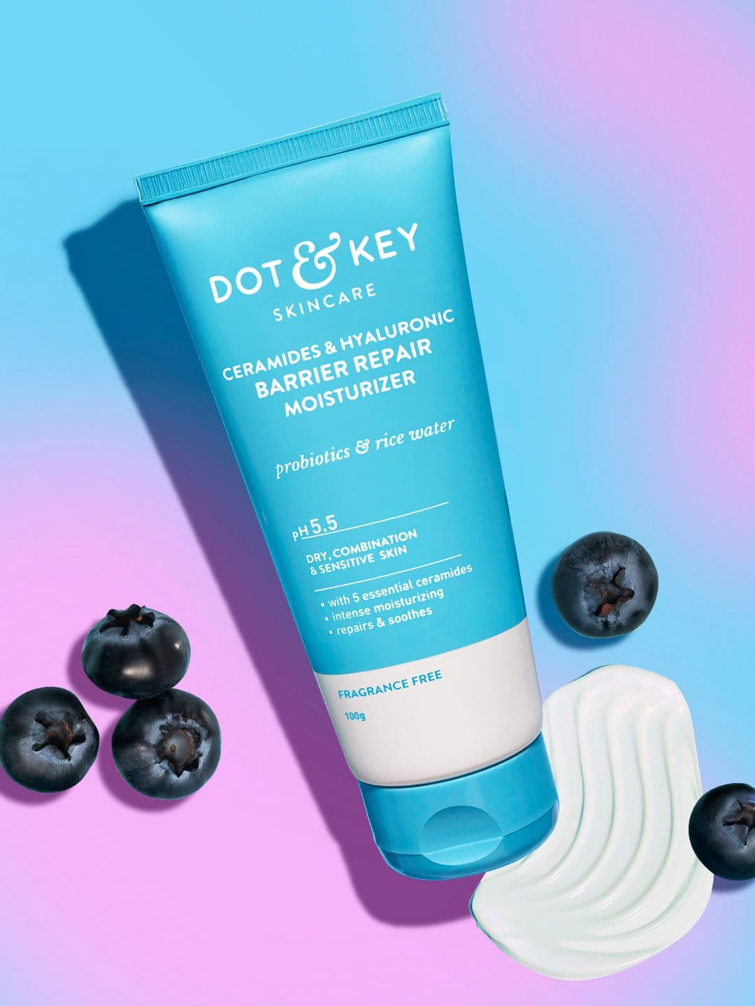 Dot & Key Barrier Repair Moisturizer For Normal + Dry +Combination & Sensitive Skin - 100g - view 1