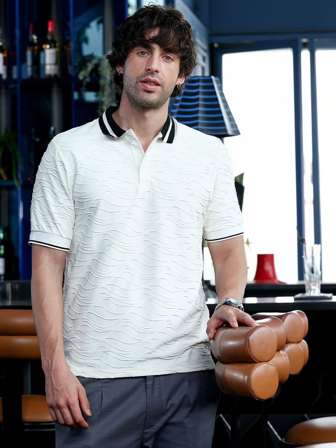 CAHOOT Men Polo Collar T-shirt - view 1