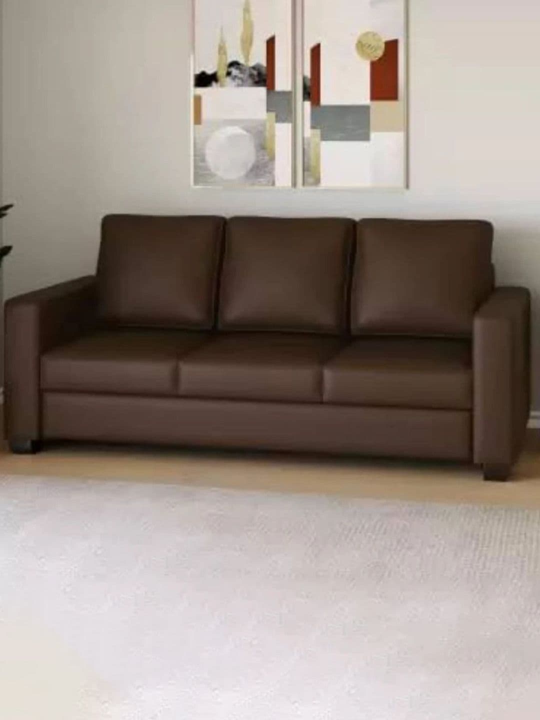 Westido Orlando Brown 3 Seater DIY Sofa - view 1