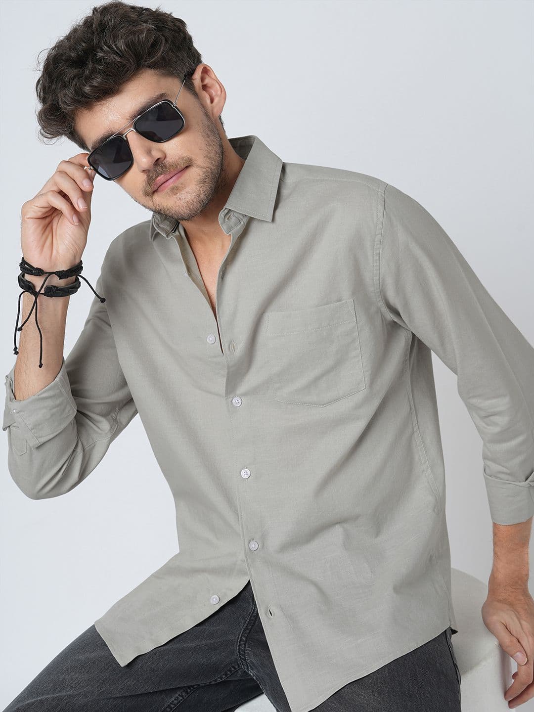 VASTRADO Men Classic Slim Fit Casual Shirt - view 1