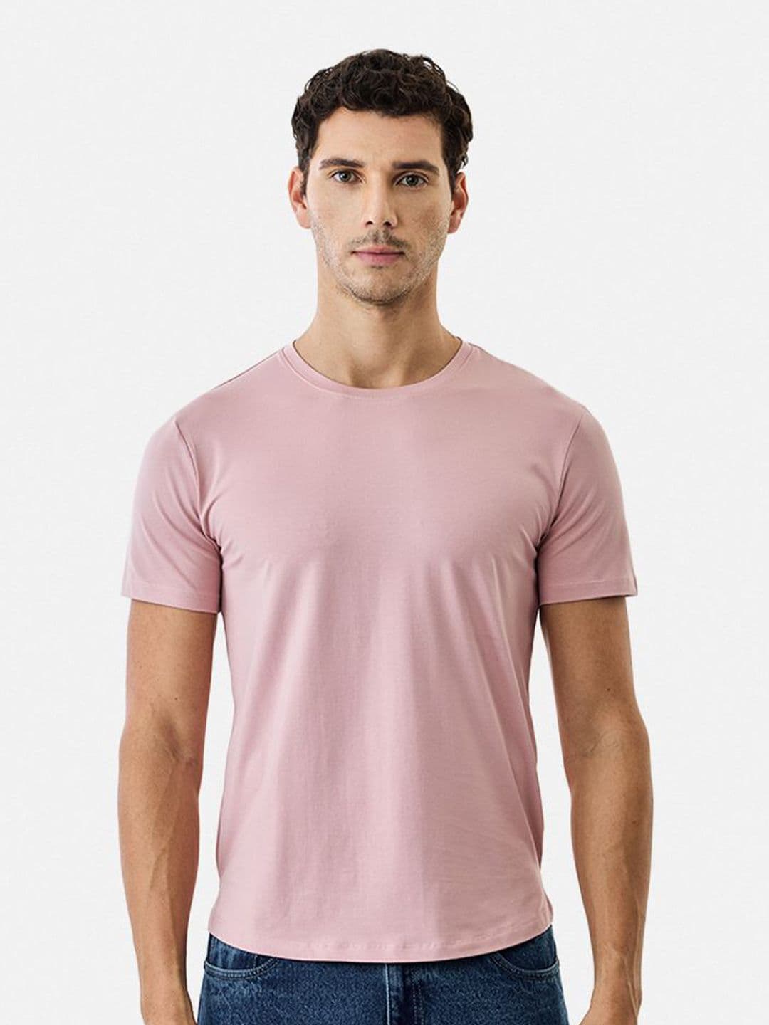 Snitch Blended Round Neck Short Sleeves T-shirt - view 1