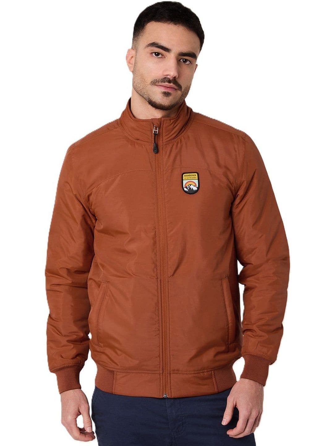 Wildcraft Men Brand Logo Lightweight Bomber Jacket - view 1