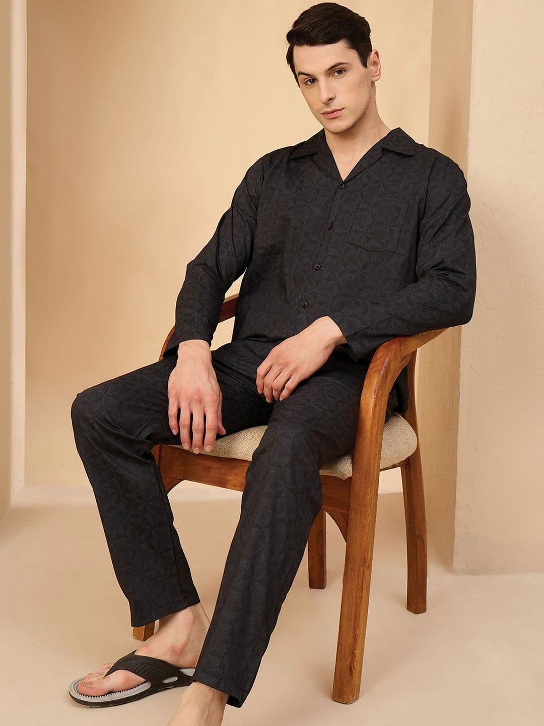 Sweet Dreams Men Printed Night suit - view 1
