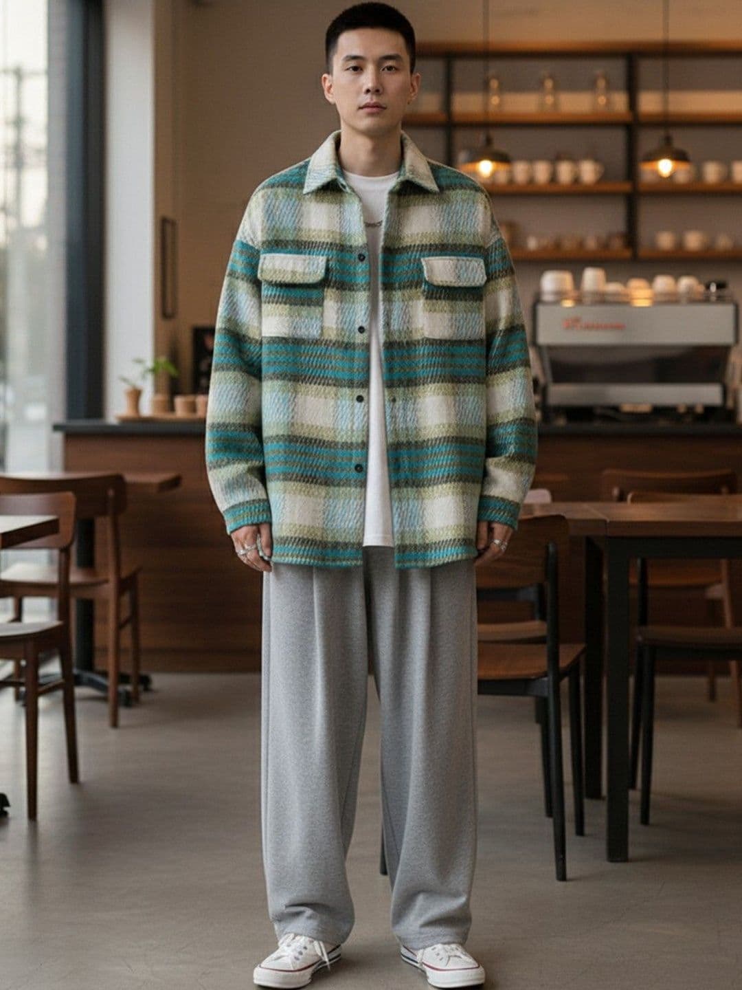 HERE&NOW Men Checked Woven Jacket - view 1