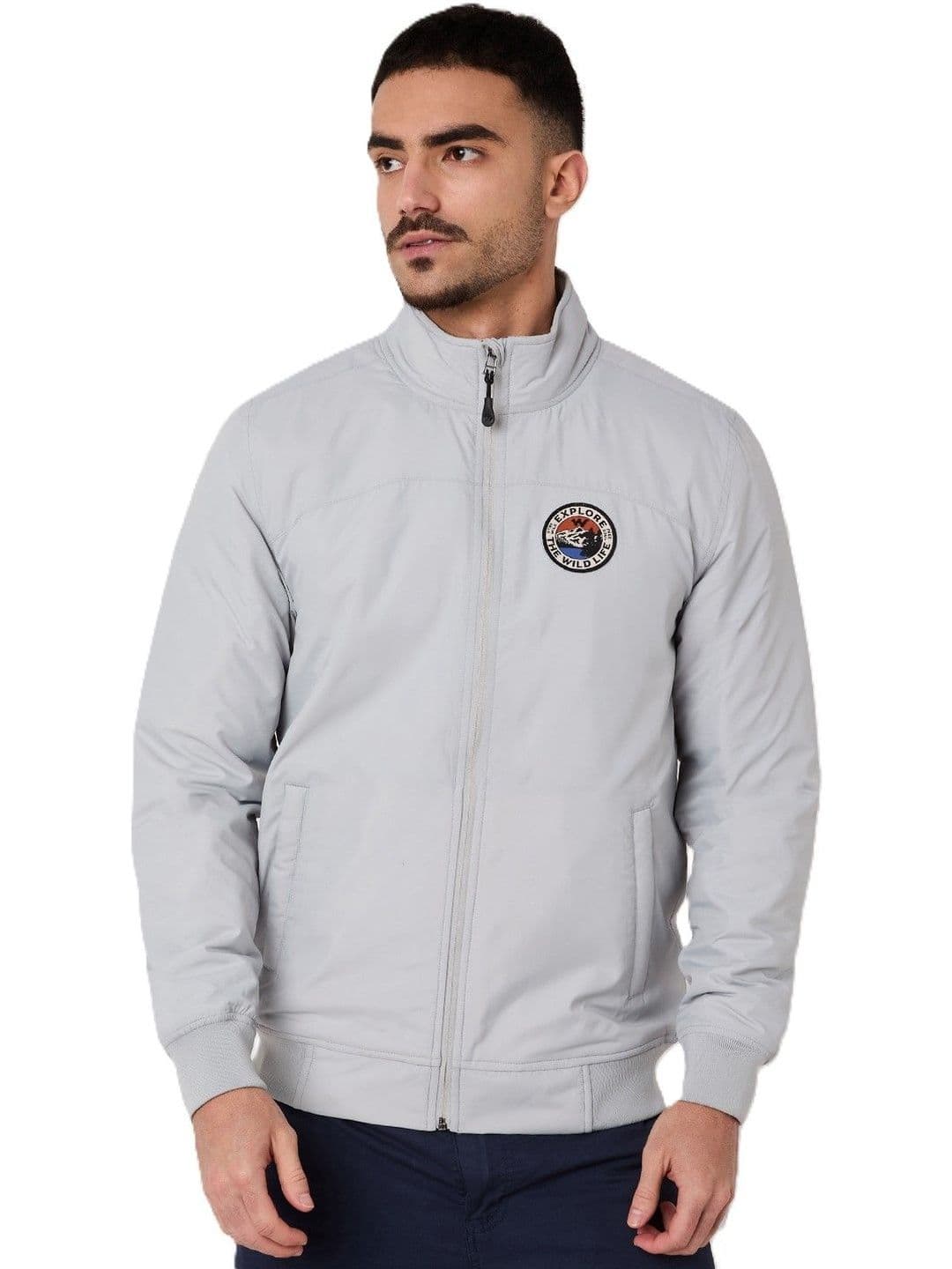 Wildcraft Men Brand Logo Lightweight Outdoor Bomber Jacket - view 1