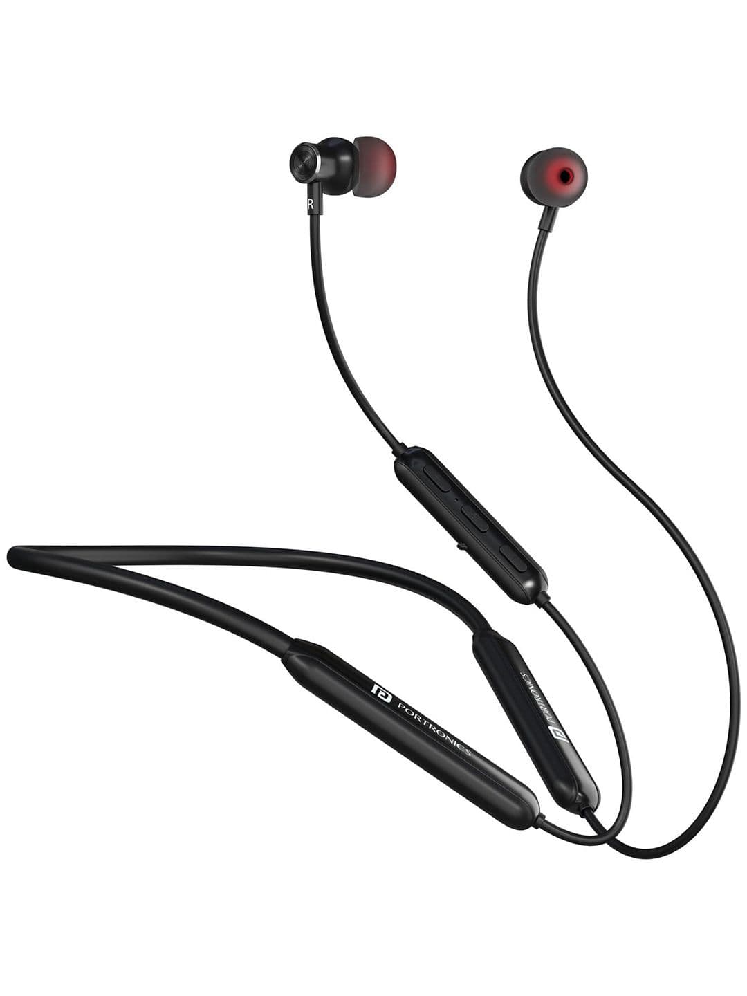 Portronics Harmonics Y2 in Ear Bluetooth Neckband with Upto 70 Hours Playtime & HD Mic - view 1