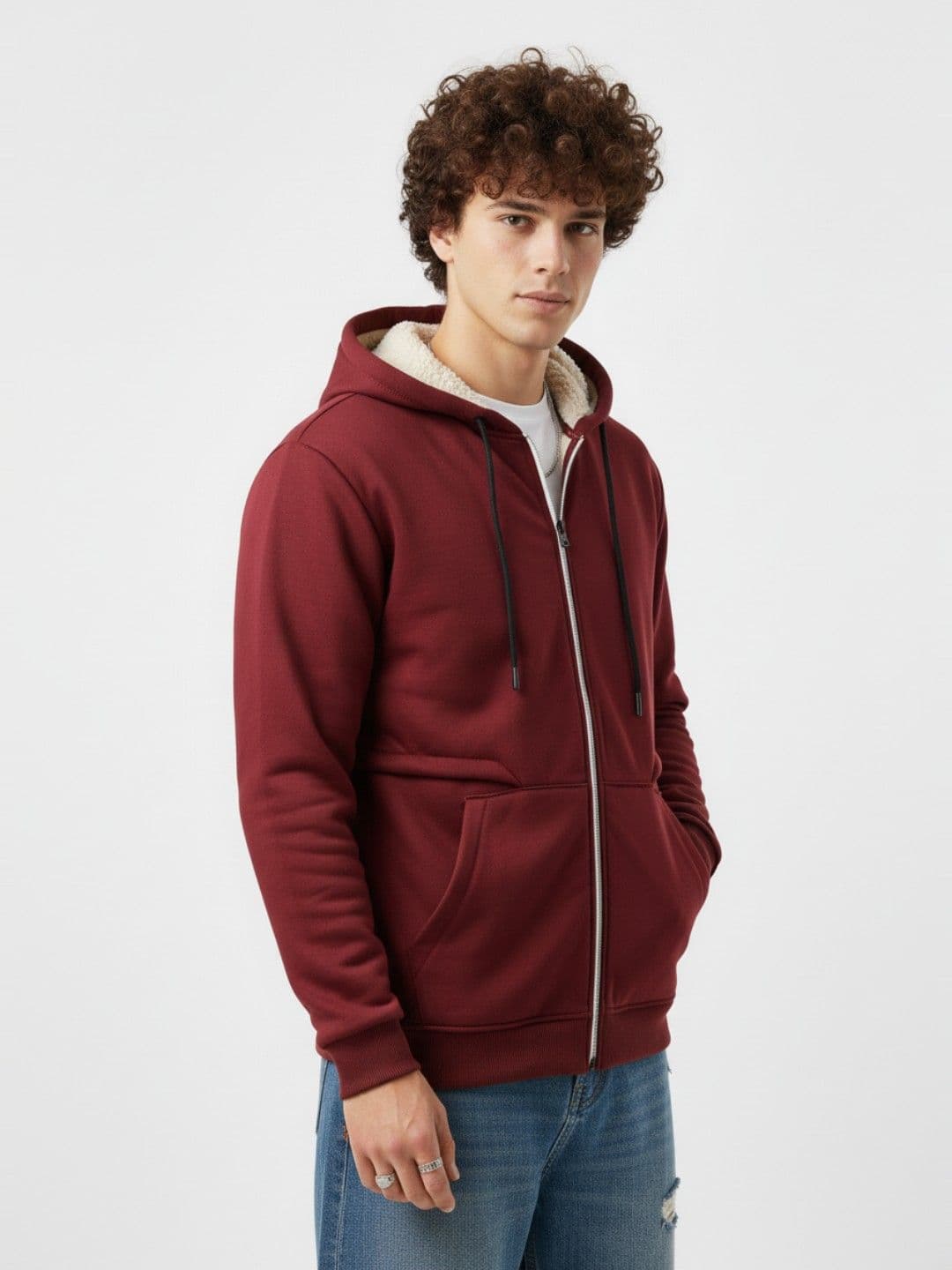 StyleCast x Revolte Men Mock Collar Open Front Jacket - view 1