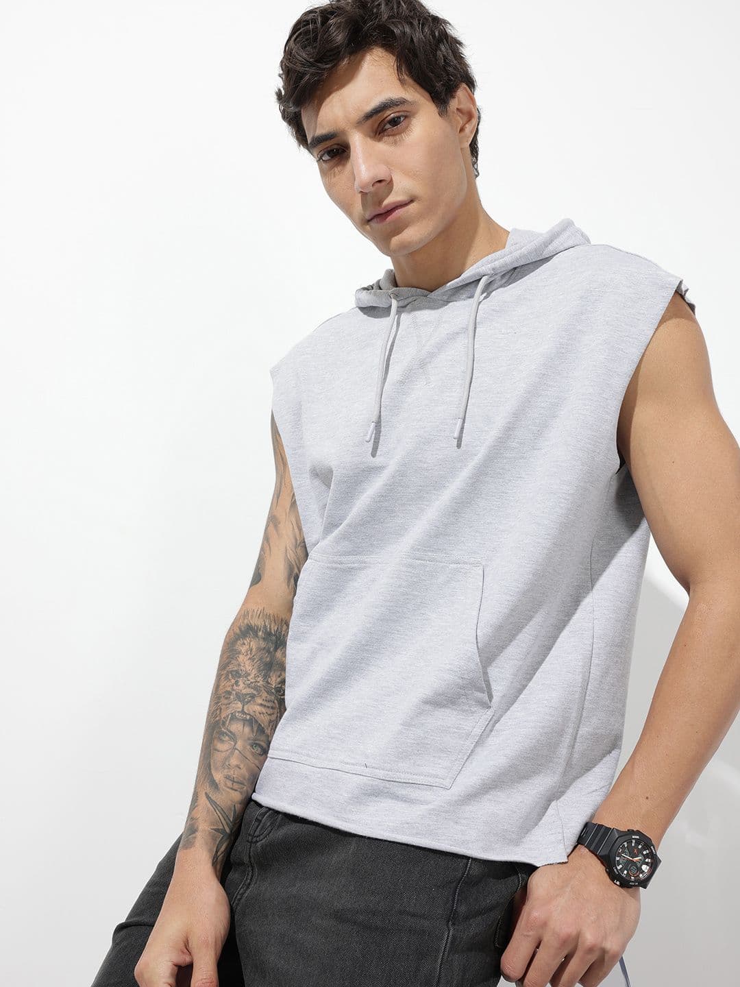 The Roadster Life Co. Hood Knitted Sweatshirt - view 1