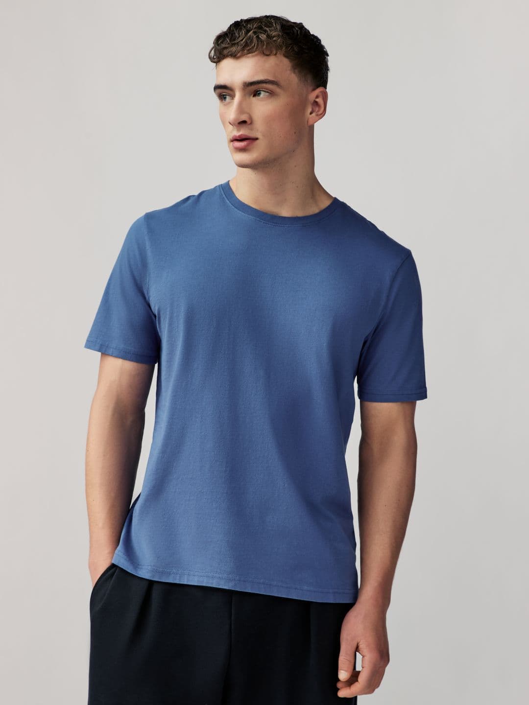 NEXT Round Neck Pure Cotton T-shirt - view 1