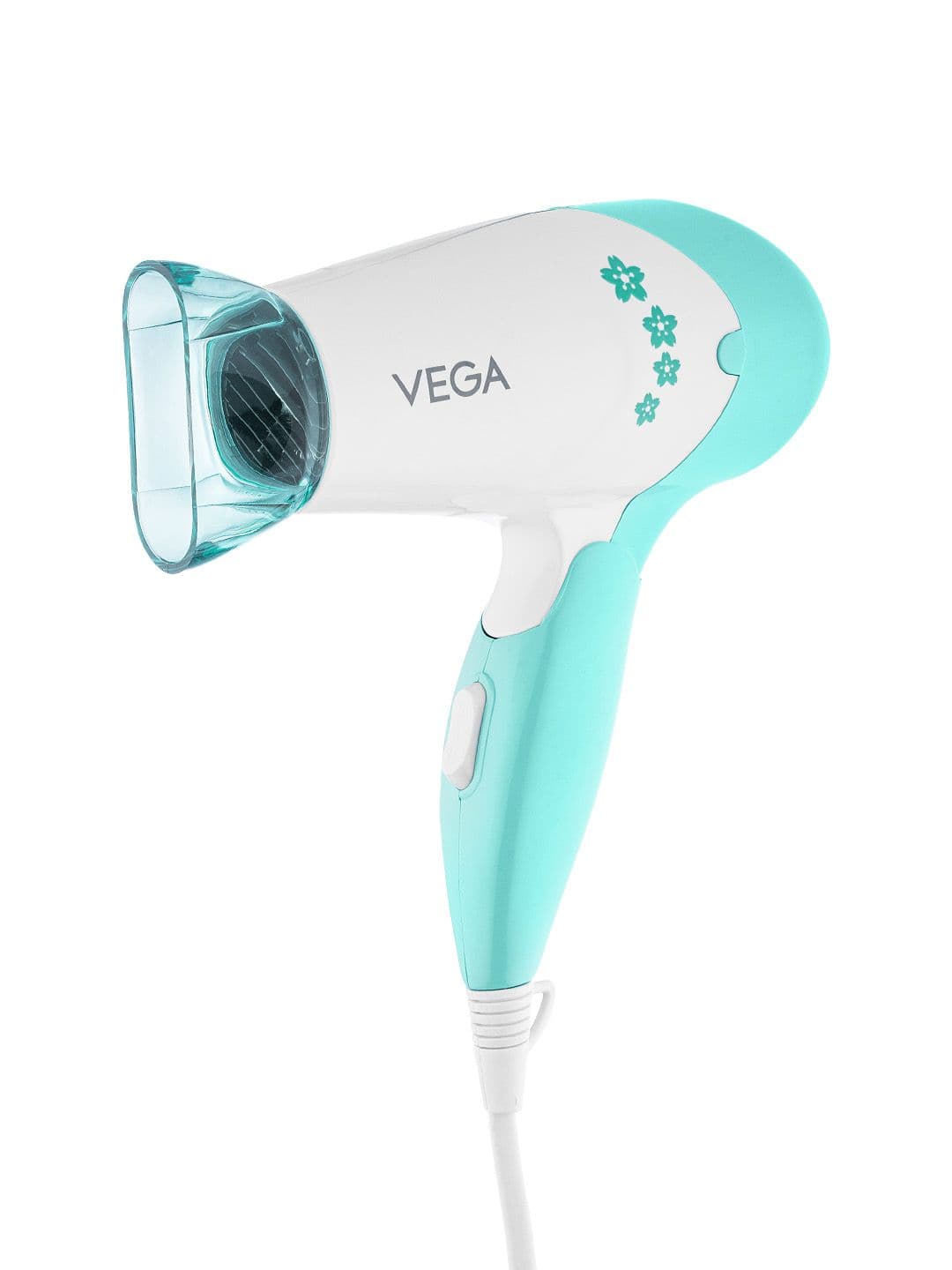 VEGA VHDH-20N Insta Glam Foldable 1000 Watts Hair Dryer - White & Blue - view 1