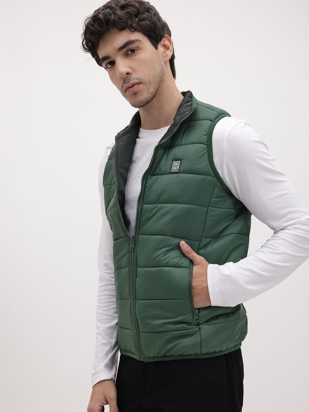 The Roadster Life Co. Reversible Gilet Jacket - view 1