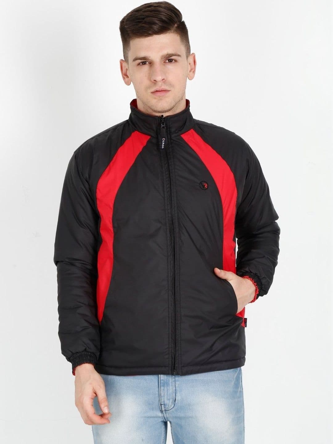 VROJASS Men Colourblocked Water Resistant Puffer Jacket - view 1