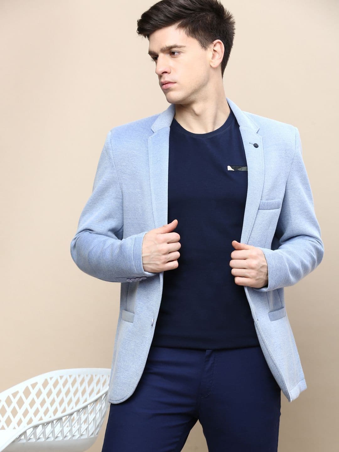SHOWOFFFF Slim-Fit Single Breasted Blazer - view 1
