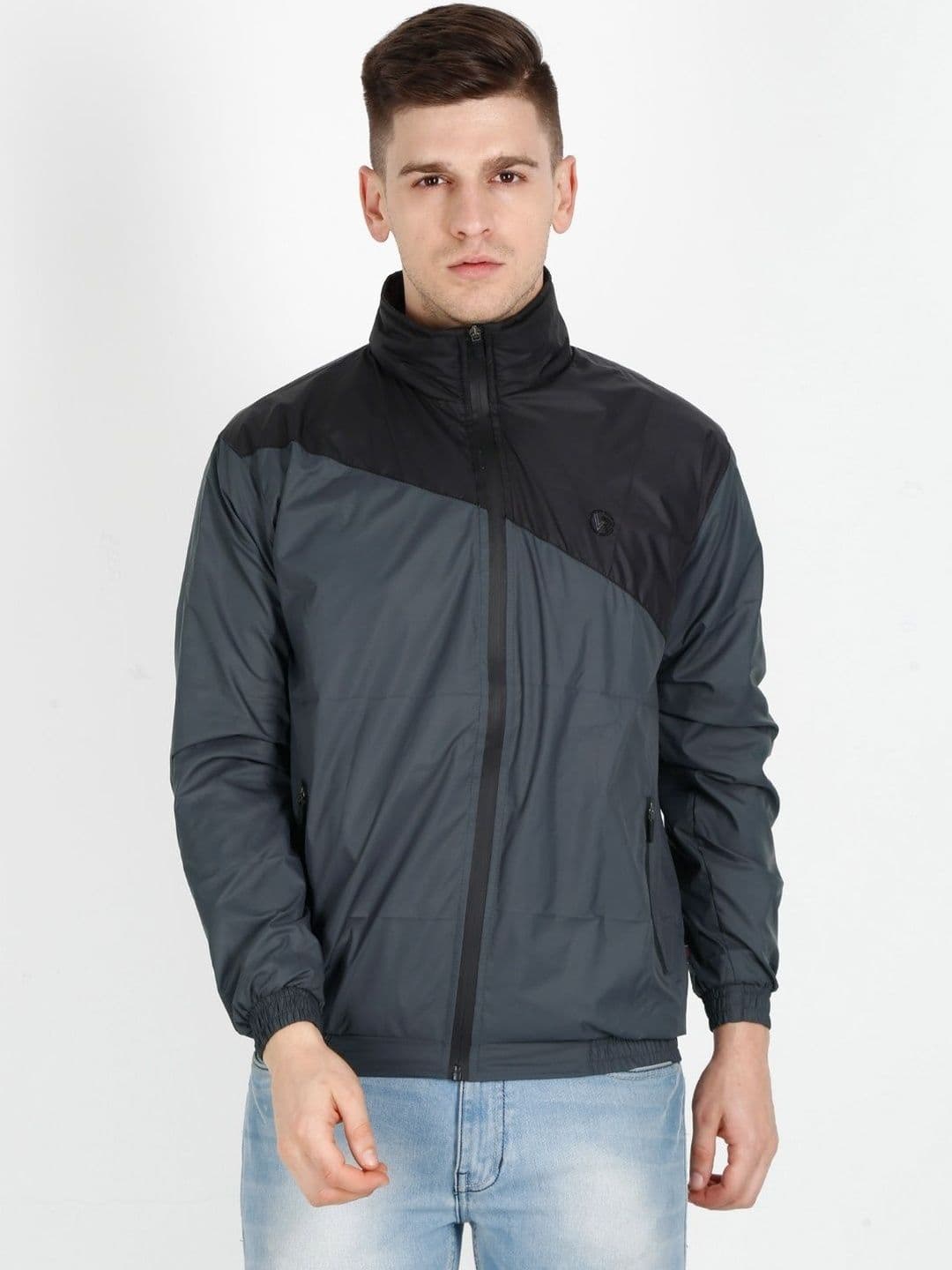 VROJASS Men Colourblocked Lightweight Puffer Jacket - view 1