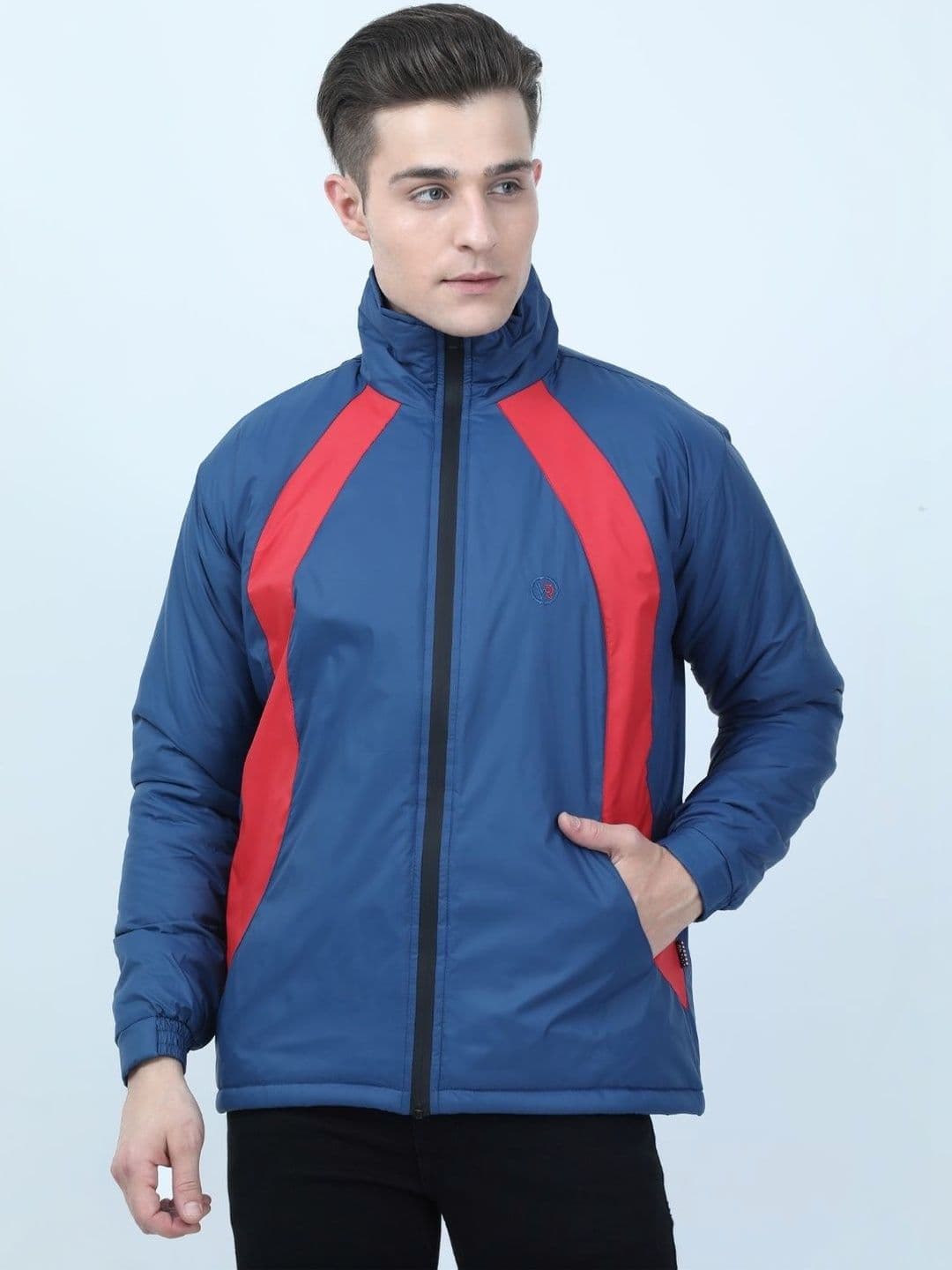 VROJASS Men Colourblocked Water Resistant Sporty Jacket - view 1