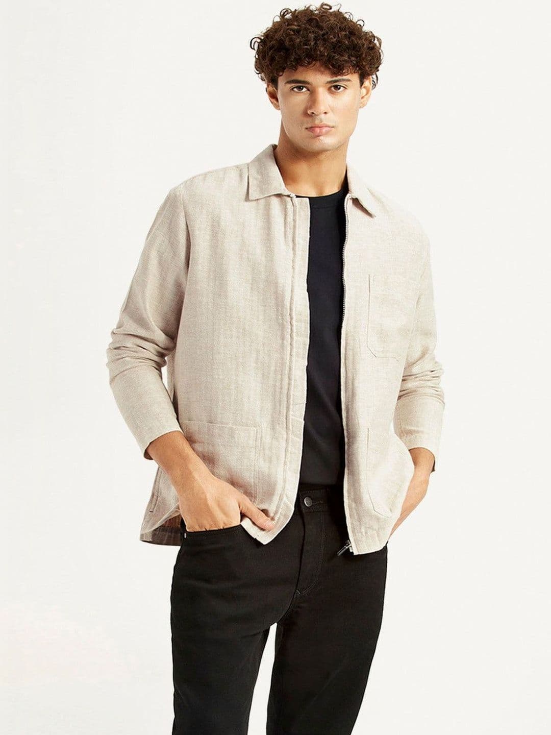 Levis Men Open Front Jacket - view 1