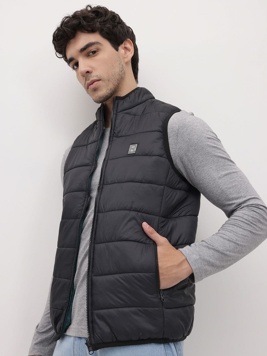 The Roadster Life Co. Reversible Gilet Jacket - view 1