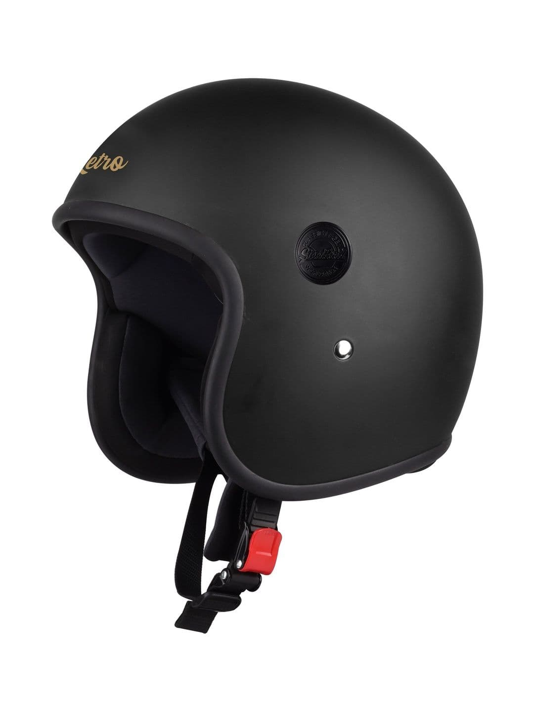 Steelbird SBH-55-RETRO UV-Resistant Open Face Motorbike Helmet - view 1