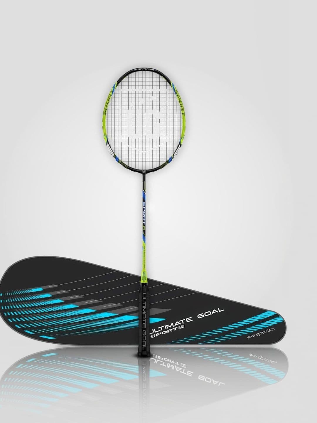 UG SPORTS Oval Shape Lightweight Badminton Racquet With Cover - view 1