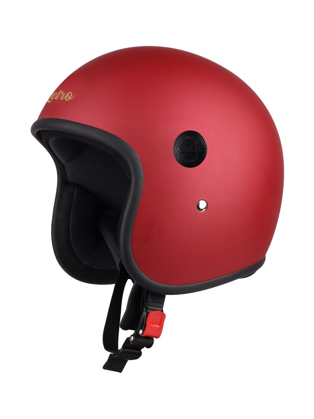 Steelbird SBH-55-RETRO UV-Resistant Open Face Motorbike Helmet - view 1