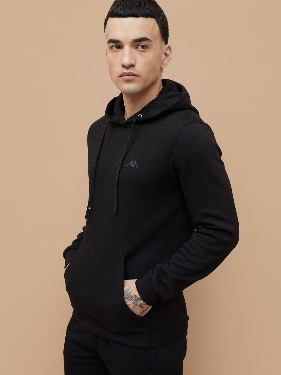 Kappa Men Knitted Hooded Sweatshirt - view 1