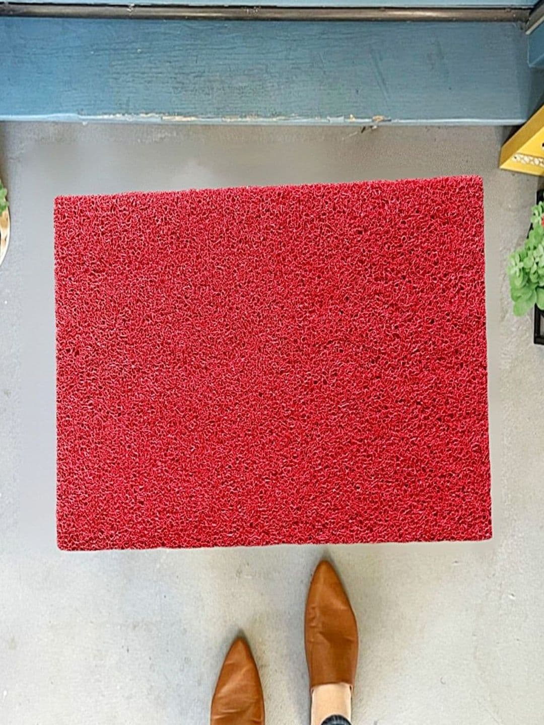 vstucart Red Anti-Skid Waterproof Doormat - view 1