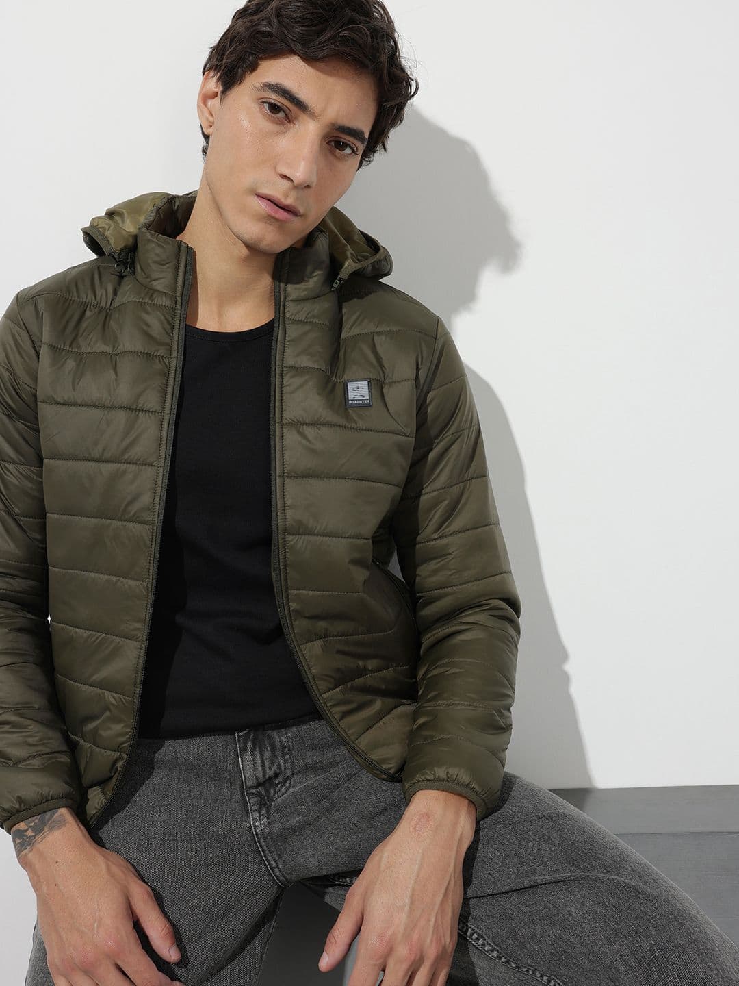 The Roadster Life Co. Detachable Hooded Quilted Jacket - view 1